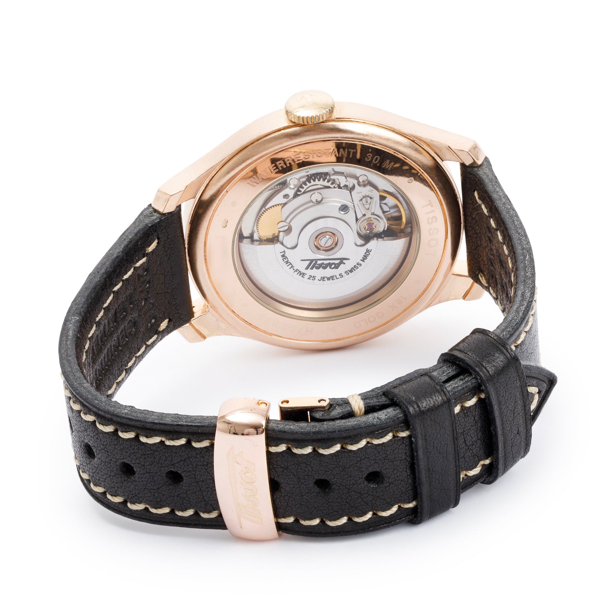 Tissot 18k Rose Gold Chronometer 40 MM Automatic Watch