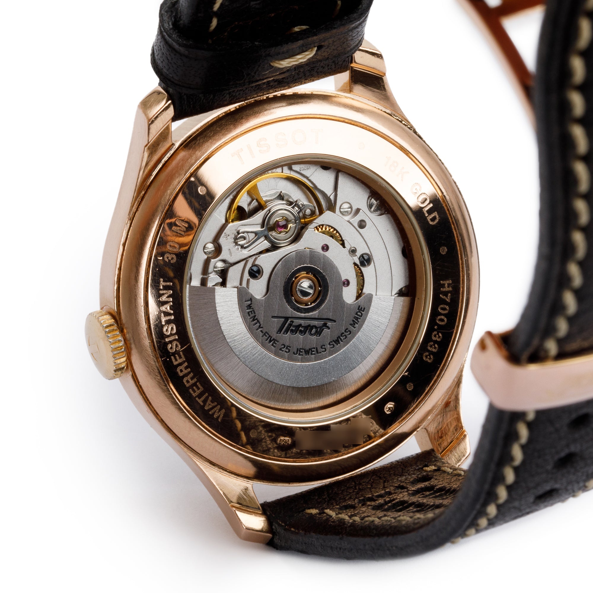 Tissot 18k Rose Gold Chronometer 40 MM Automatic Watch