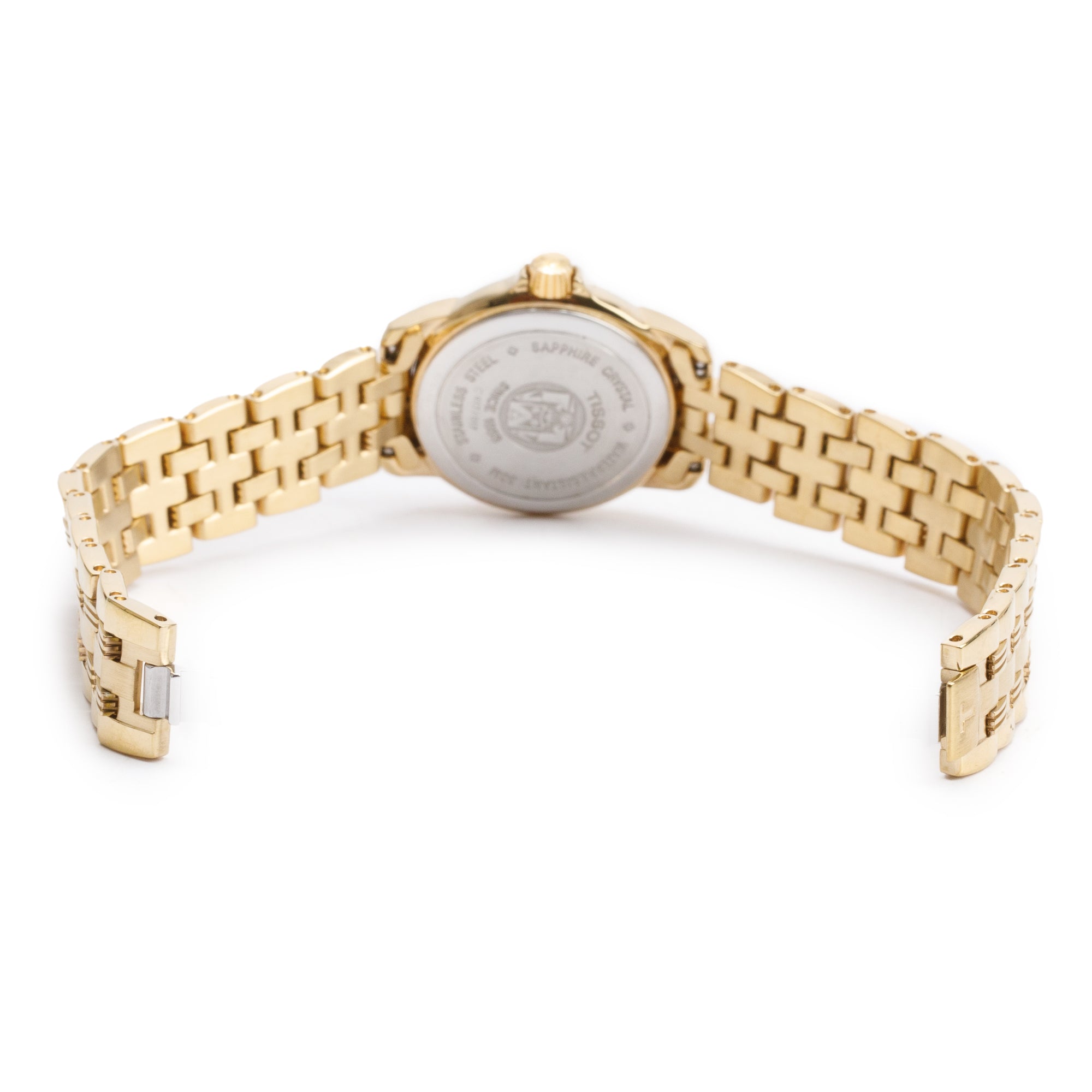 Tissot Gold Plated Stainless Steel Ballade 25 MM Watch