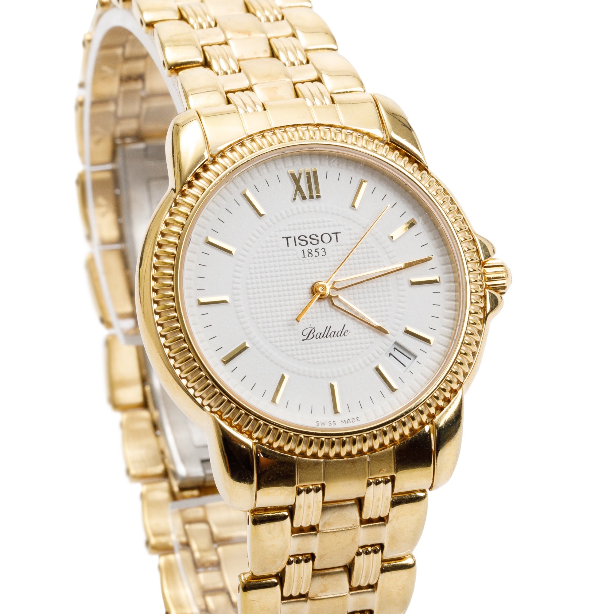 Tissot Gold Plated Stainless Steel Ballade 36 MM Watch