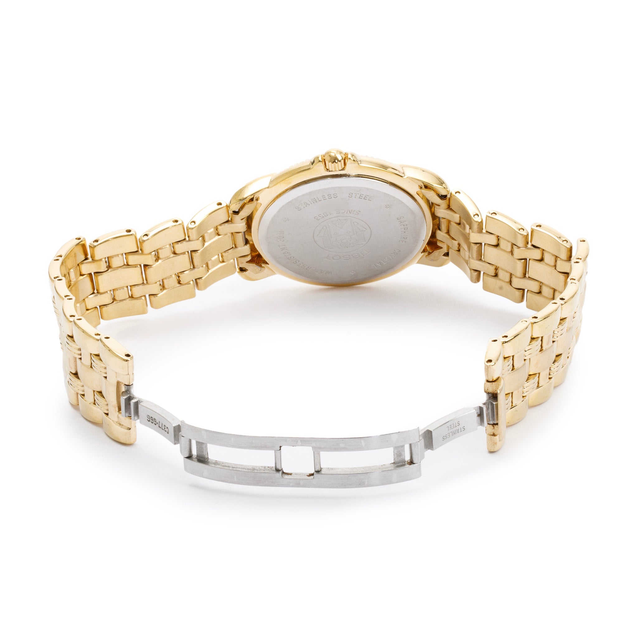 Tissot Gold Plated Stainless Steel Ballade 36 MM Watch