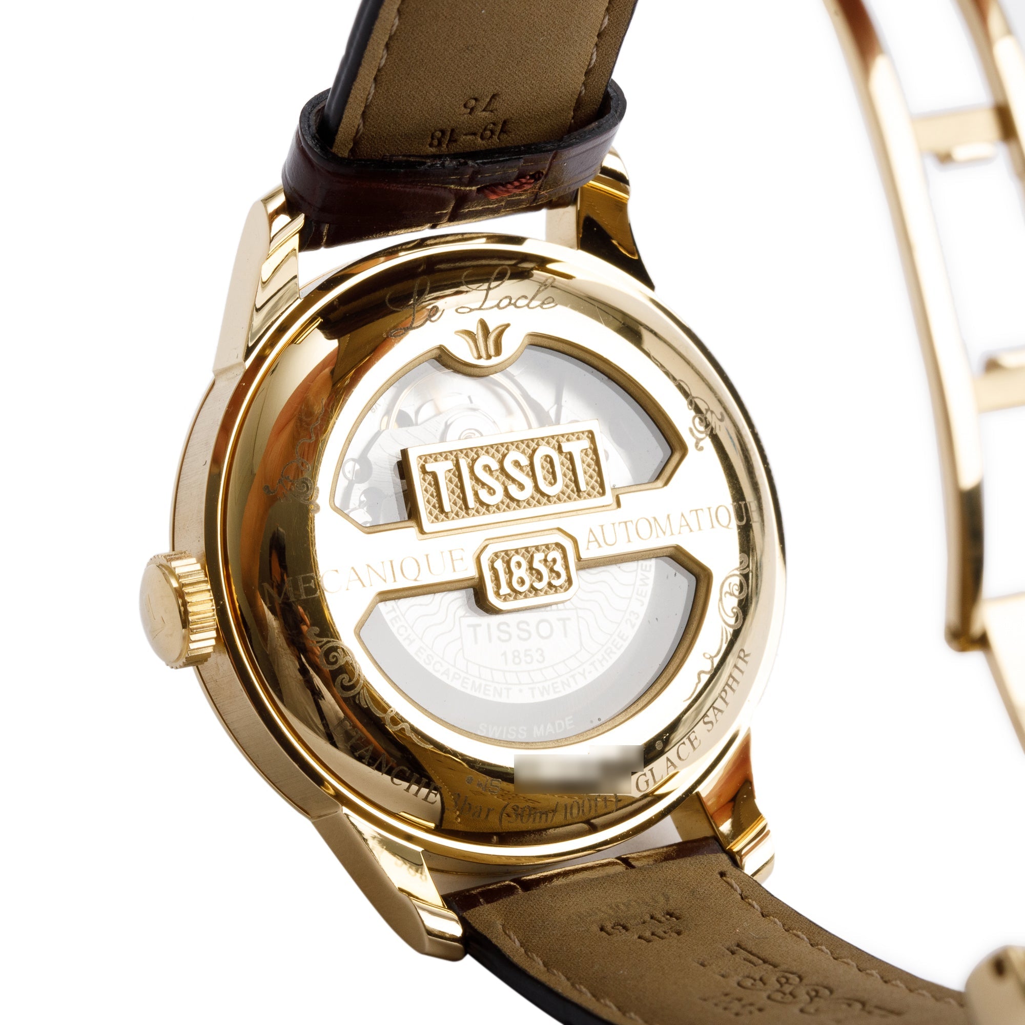 Tissot Gold-Plated Stainless Steel Le Locle Powermatic 80 39.3 MM Automatic Watch