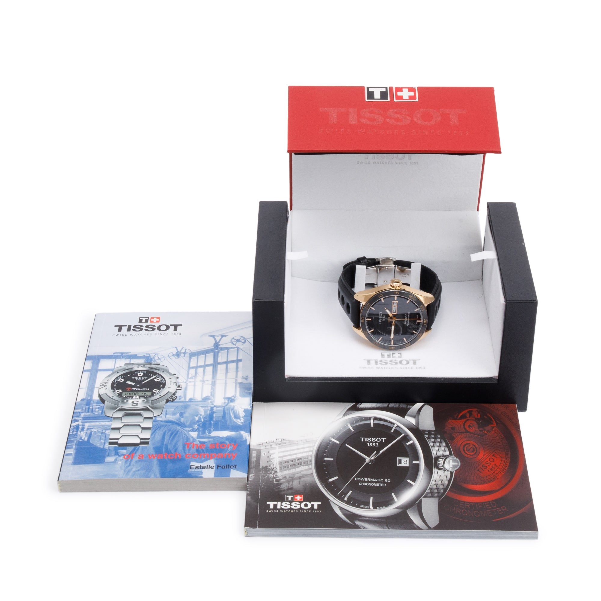 Tissot Rose Gold-Plated Stainless Steel PRS 516 42 MM Automatic Watch w/ Box & Papers