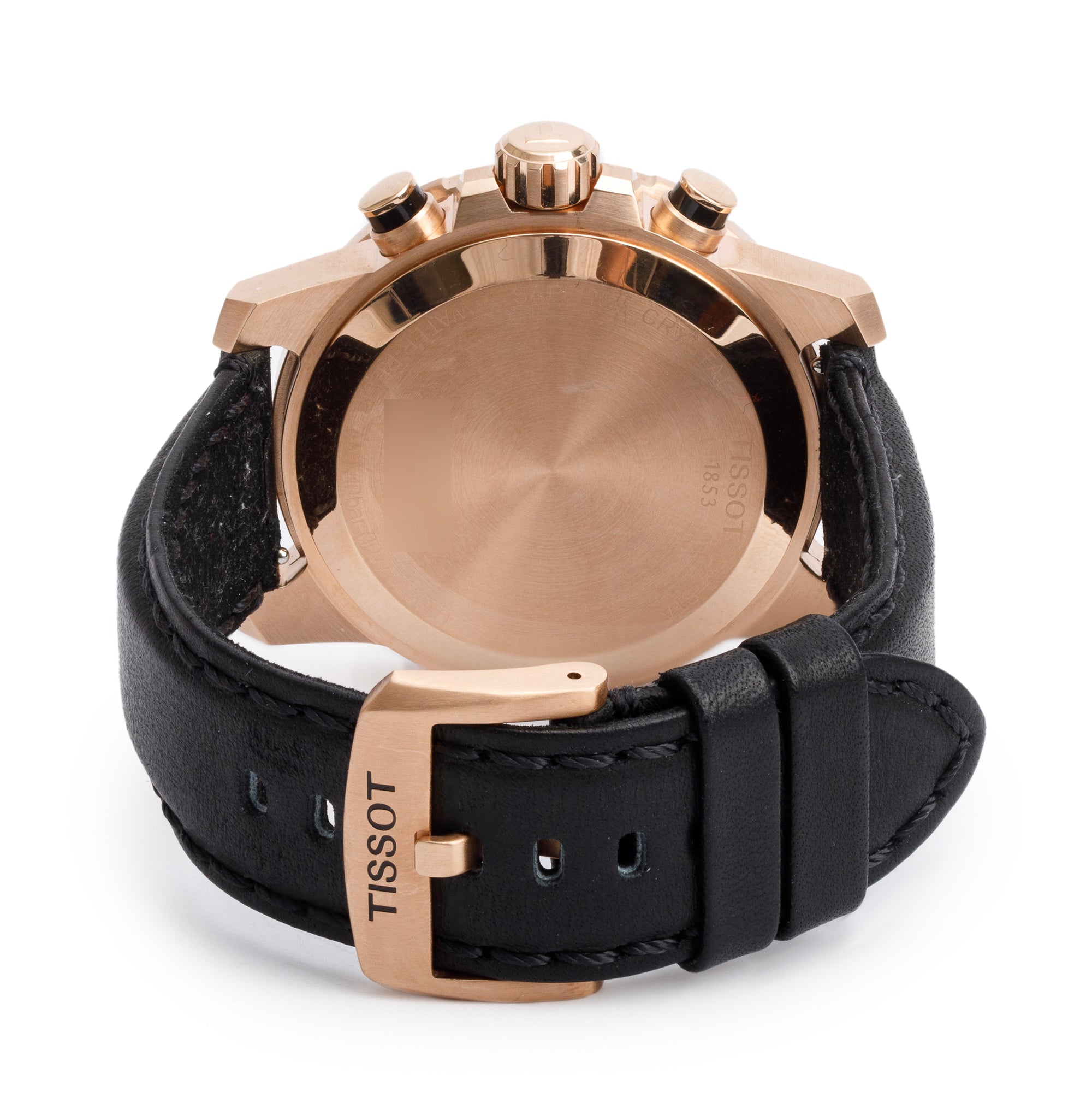 Tissot Rose Gold-Plated Stainless Steel Supersport 45.5 MM Quartz Watch w/ Box & Papers