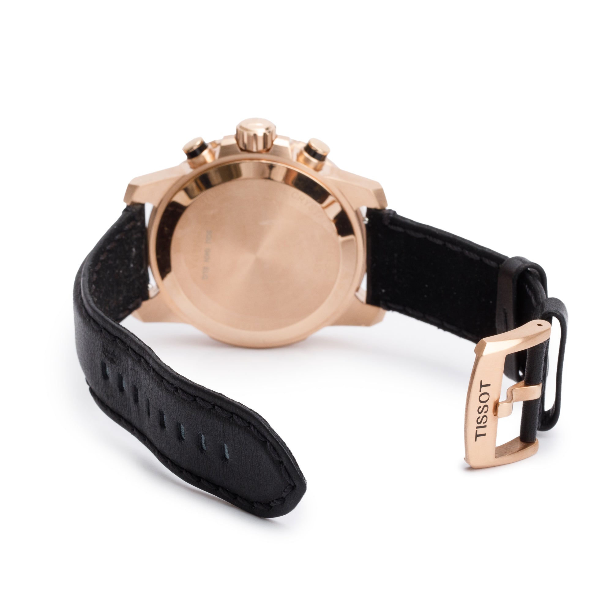 Tissot Rose Gold-Plated Stainless Steel Supersport 45.5 MM Quartz Watch w/ Box & Papers