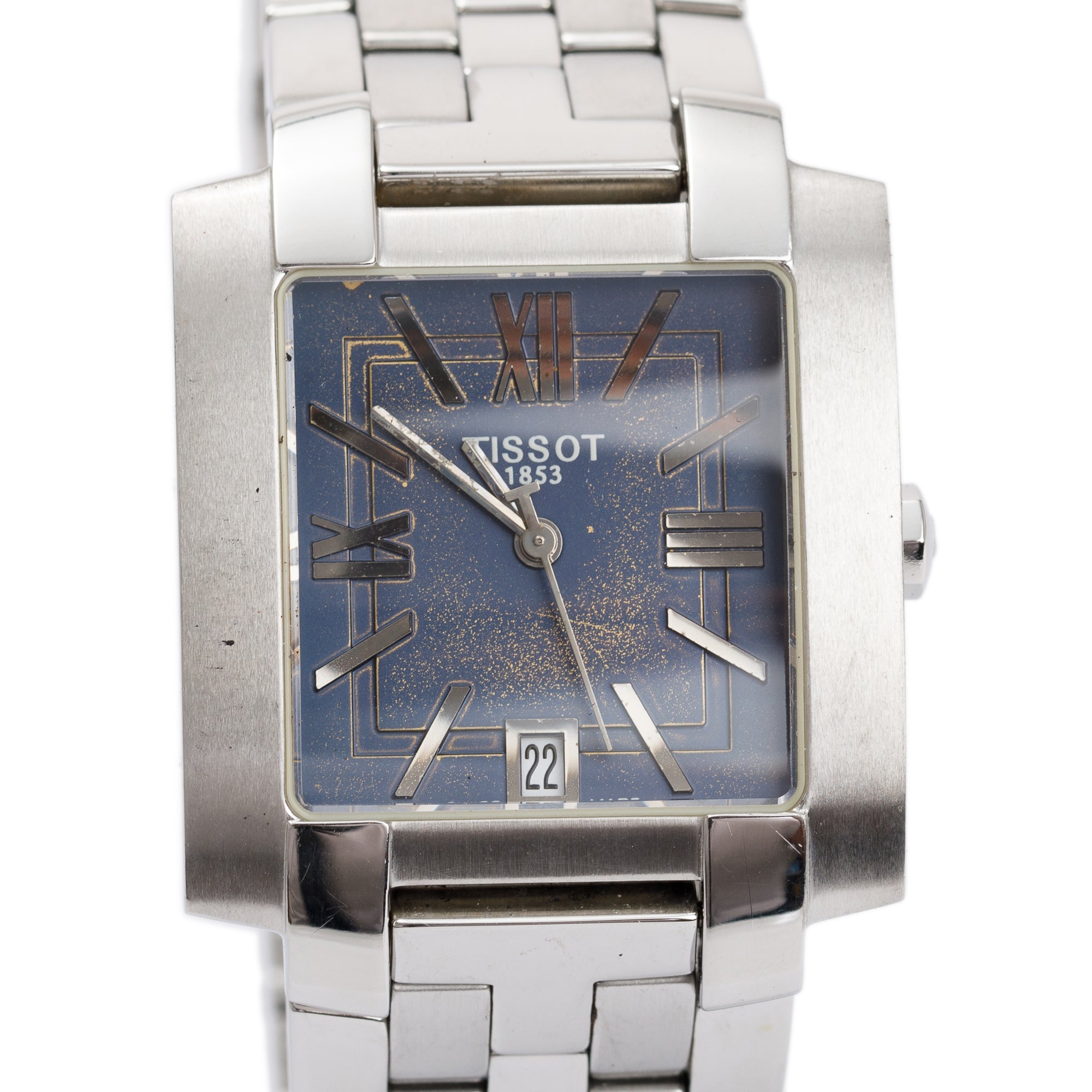 Tissot Stainless Steel 1853 T-Trend Square TXL Watch