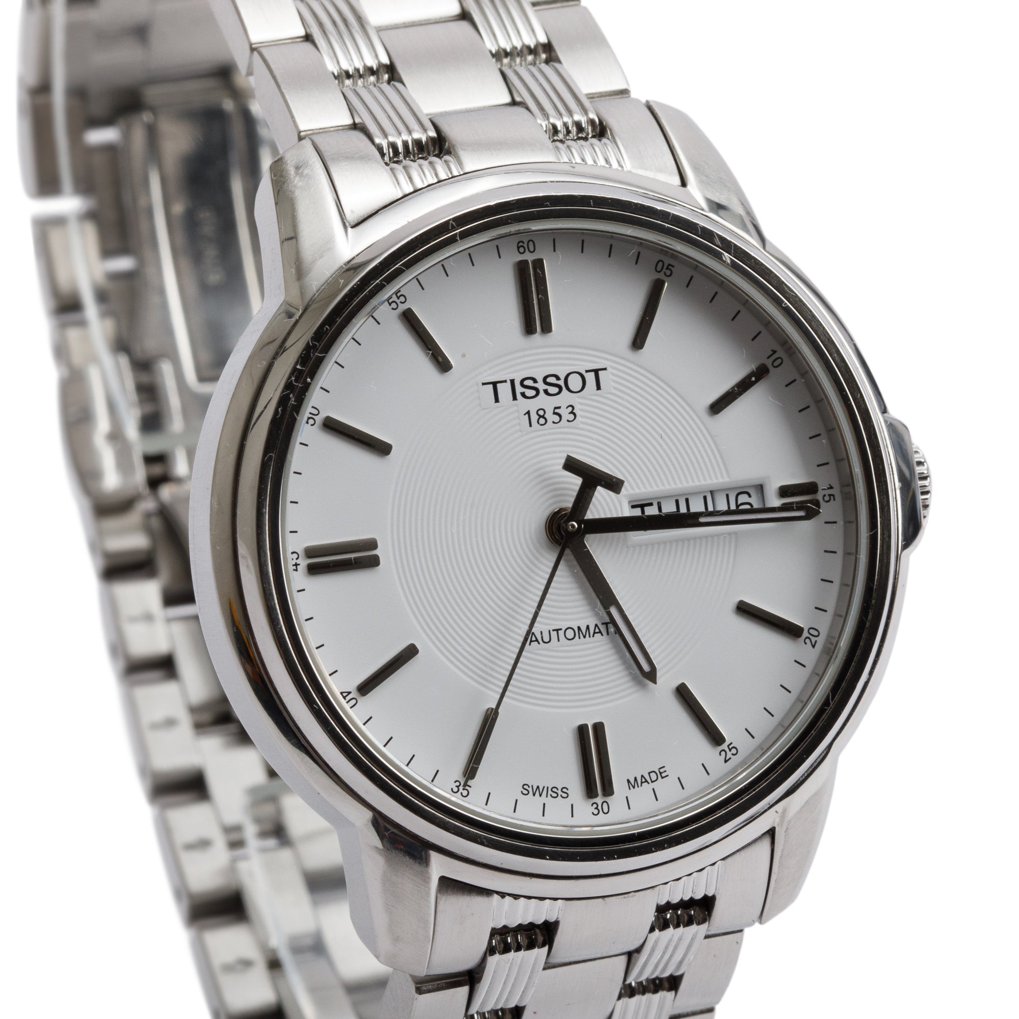Tissot Stainless Steel Autmatics III 39 MM Automatic Watch w/ Box & Papers