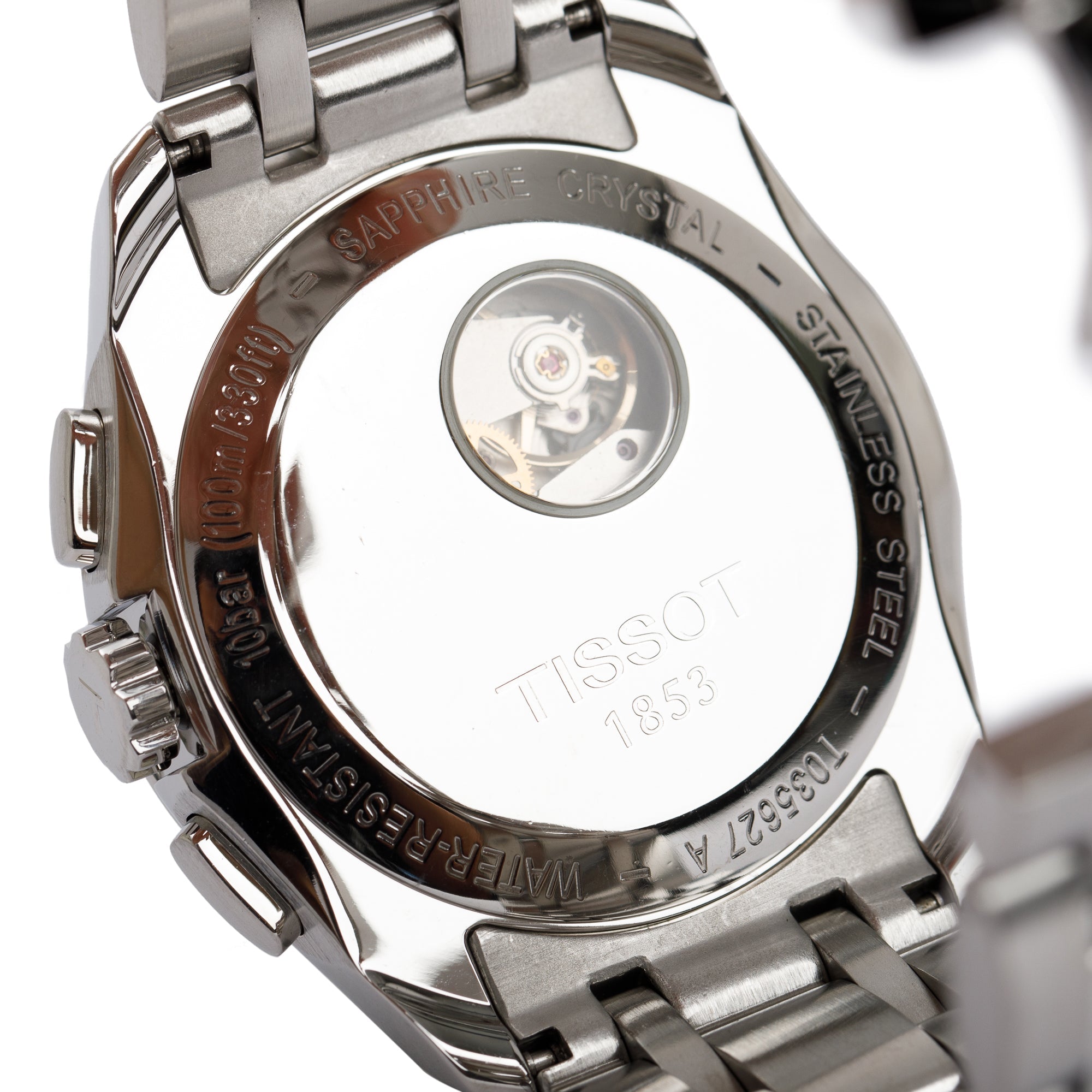 Tissot Stainless Steel Couturier Automatic Chronograph 43 MM Watch