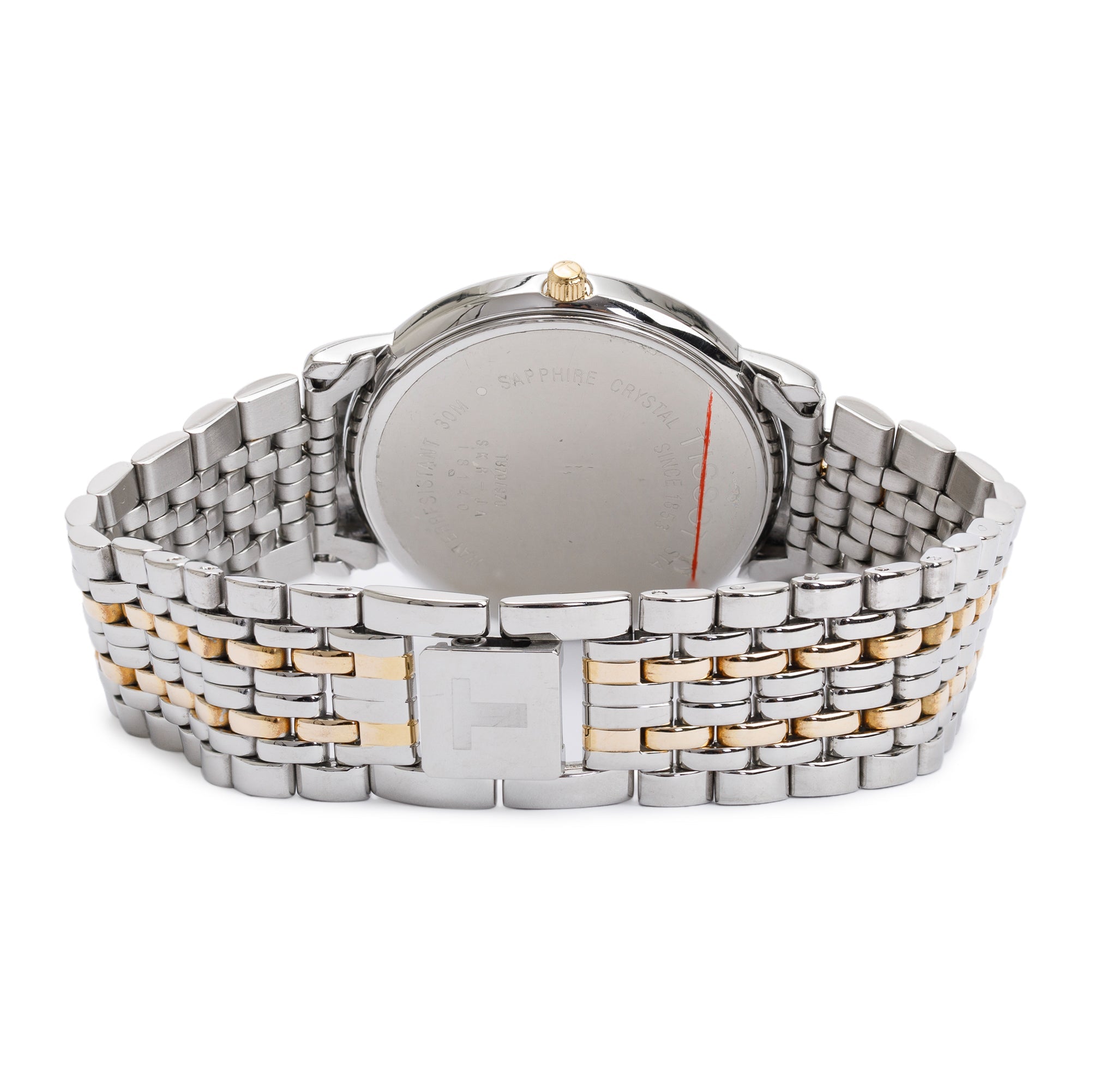 Tissot Stainless Steel & Gold Plated T-Classic 34 MM Watch