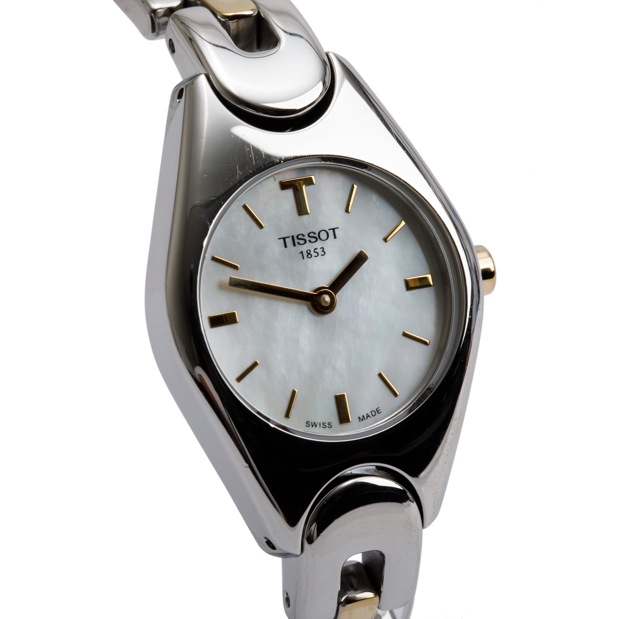 Tissot Stainless Steel & Gold-Plated T-Trend Cocktail G349 23 MM Watch