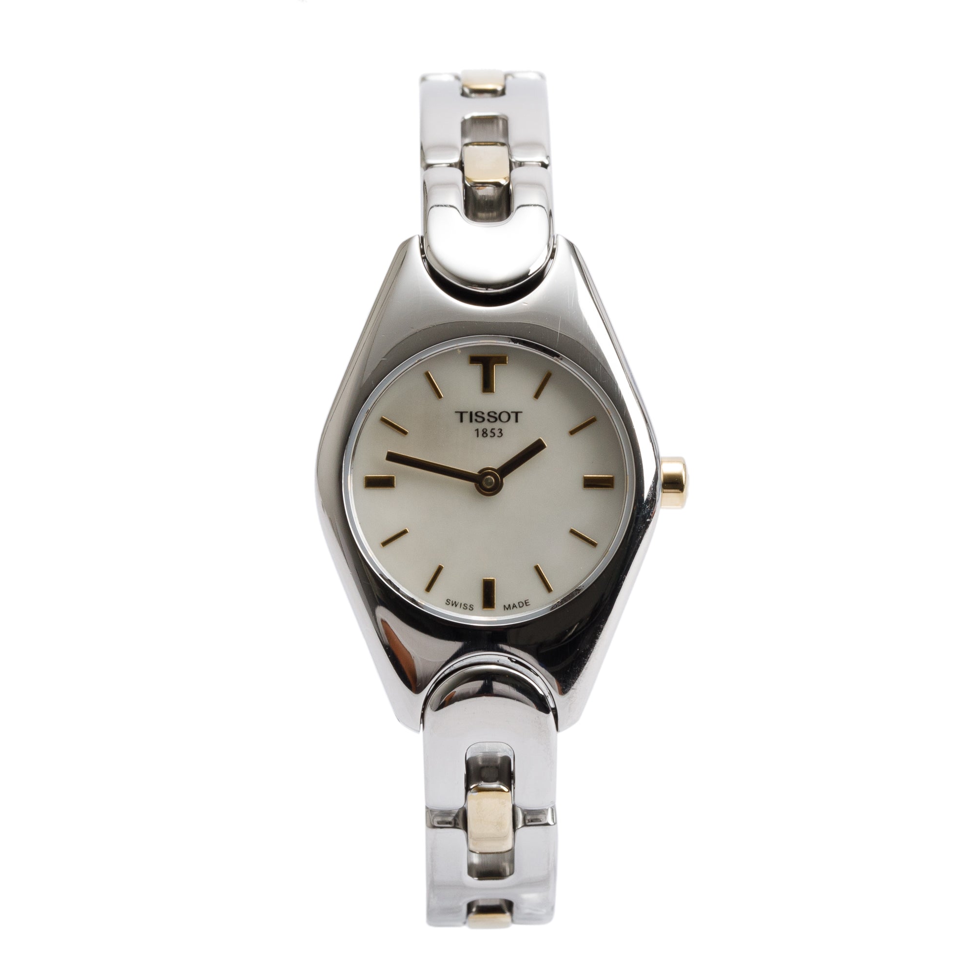Tissot Stainless Steel & Gold-Plated T-Trend Cocktail G349 23 MM Watch