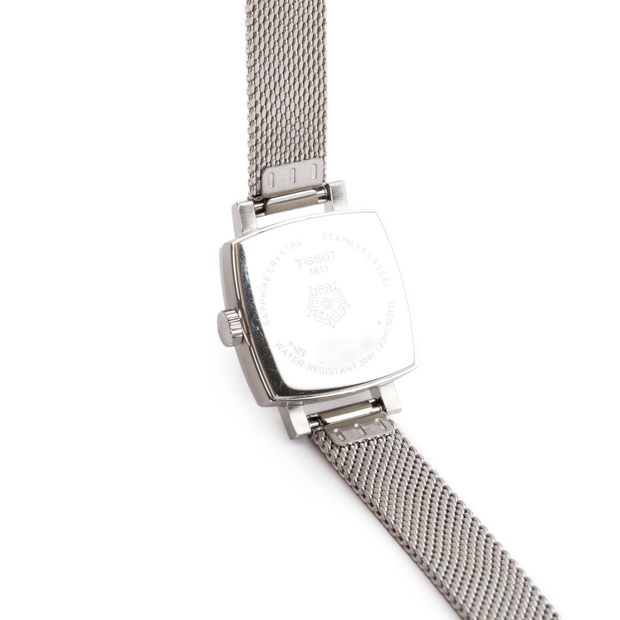 Tissot Stainless Steel Lovely Square 20 MM Watch
