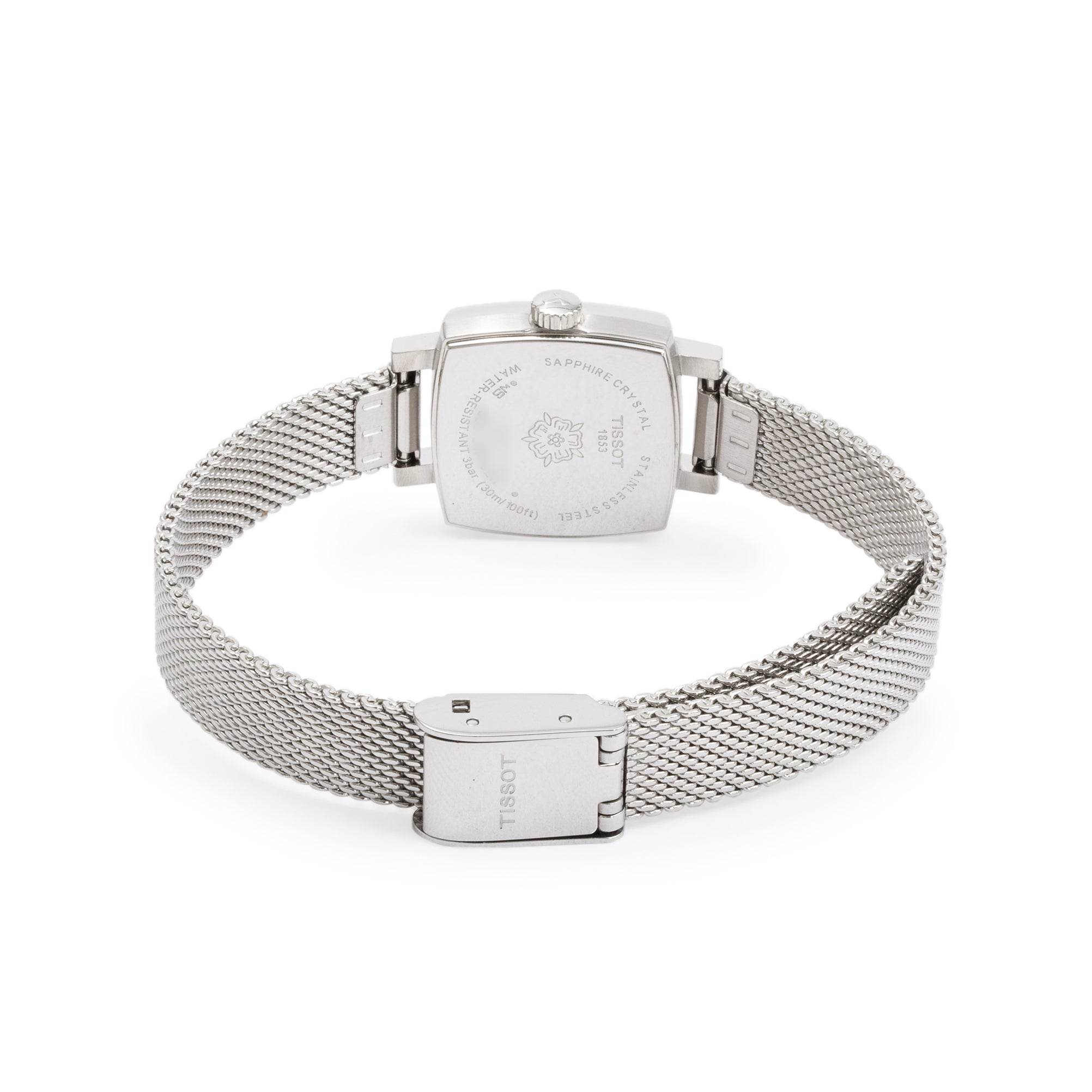 Tissot Stainless Steel Lovely Square 20 MM Watch