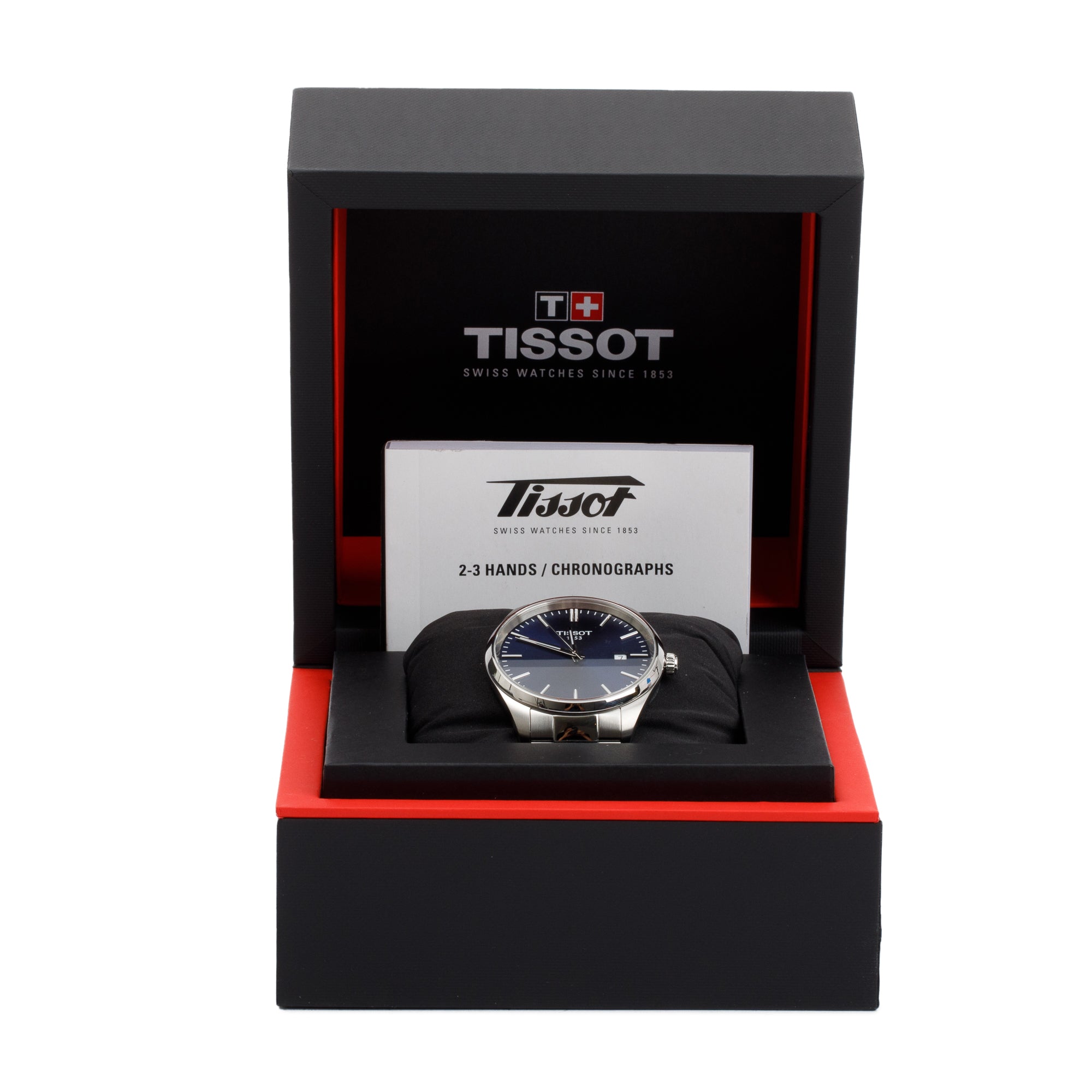 Tissot Stainless Steel PR 100 40 MM Quartz Watch w/ Box & Papers