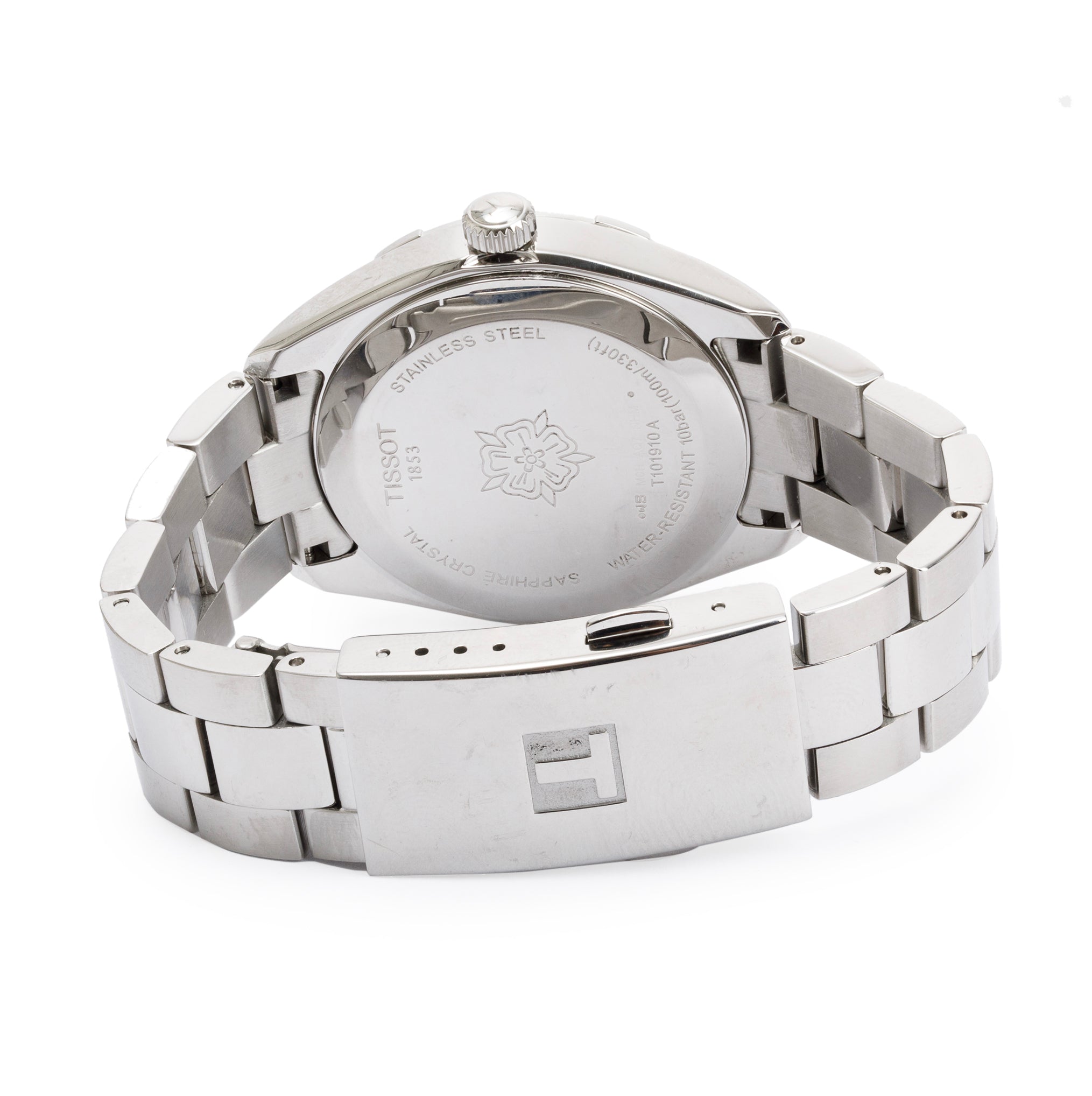 Tissot Stainless Steel PR 100 Sport Chic 36 MM Quartz Watch w/ Box