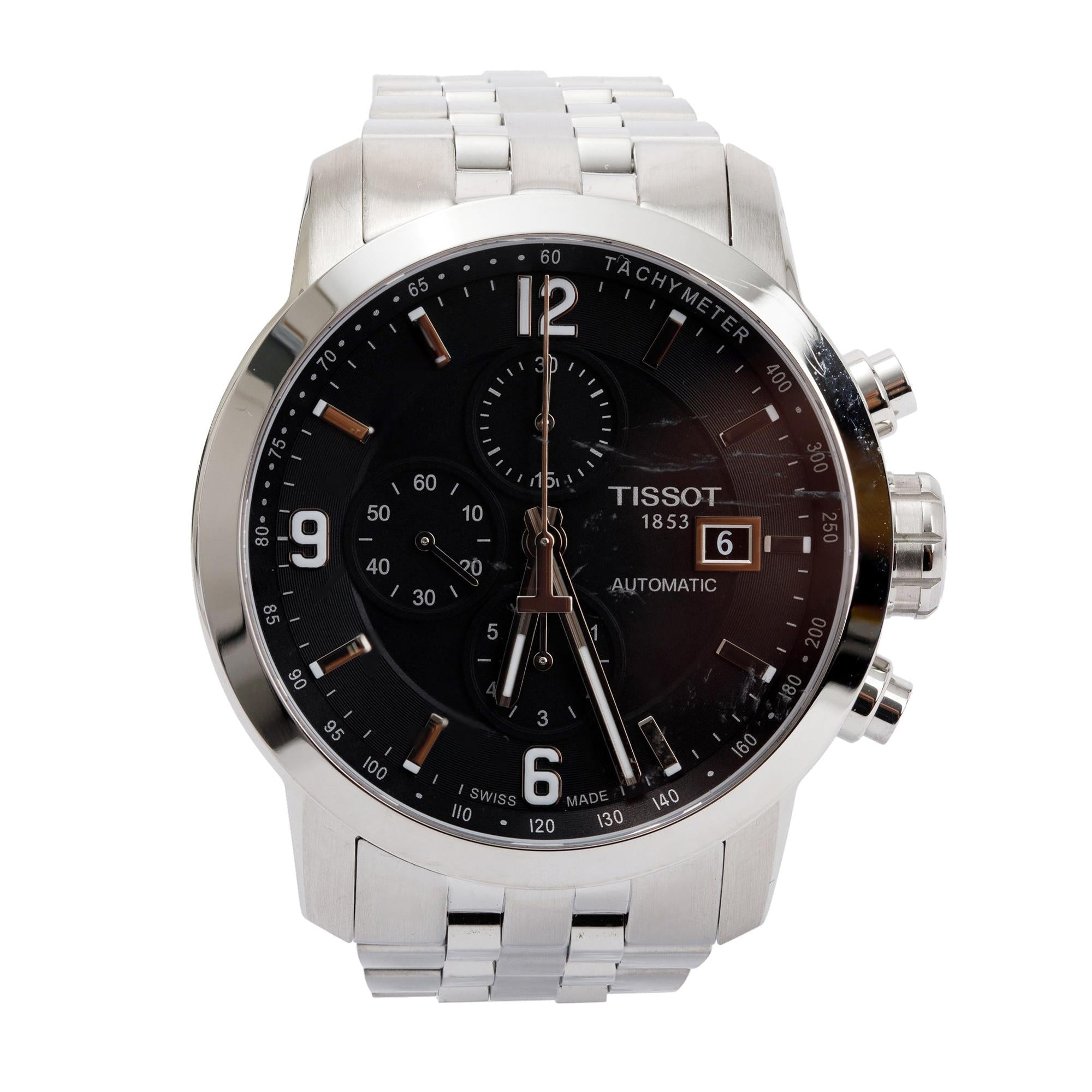Tissot Stainless Steel PR 200 Chronograph 44 MM Automatic Watch