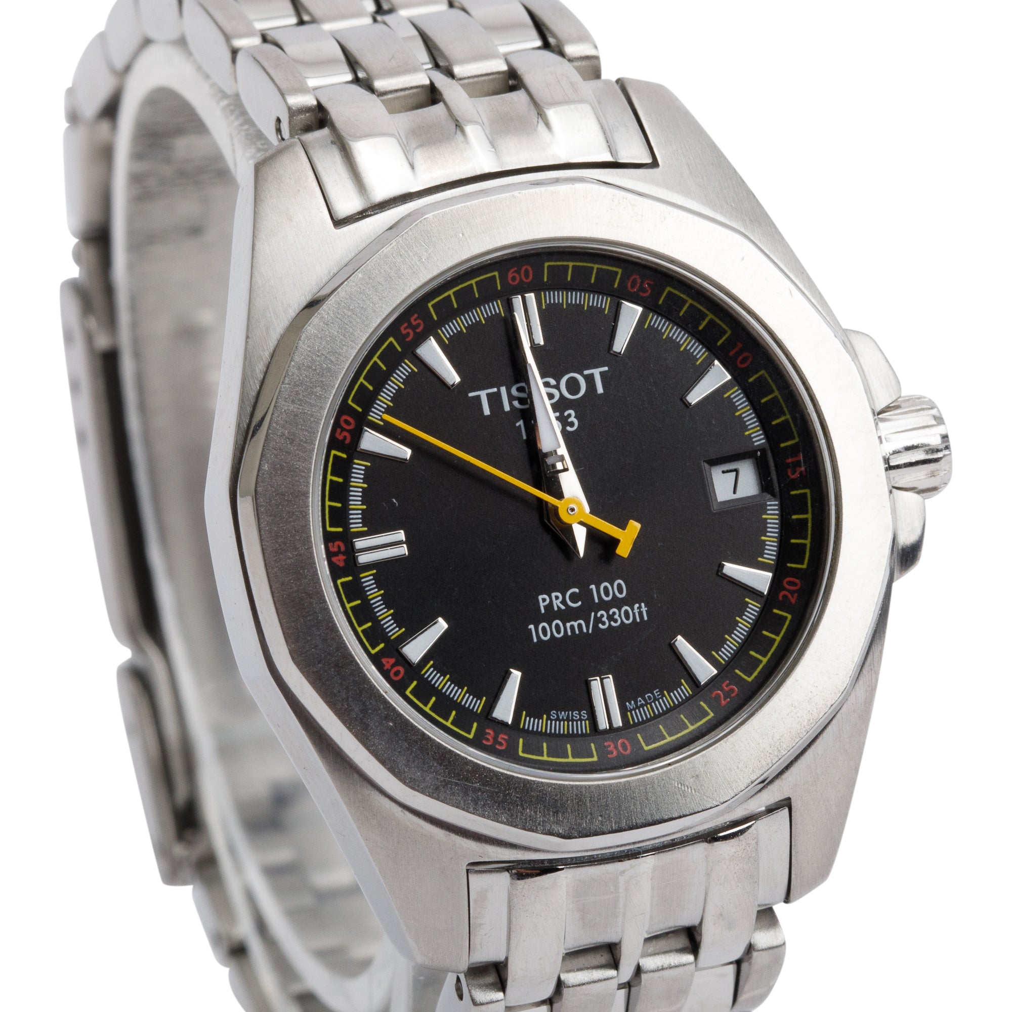 Tissot Stainless Steel PRC 100 28 MM Quartz Watch
