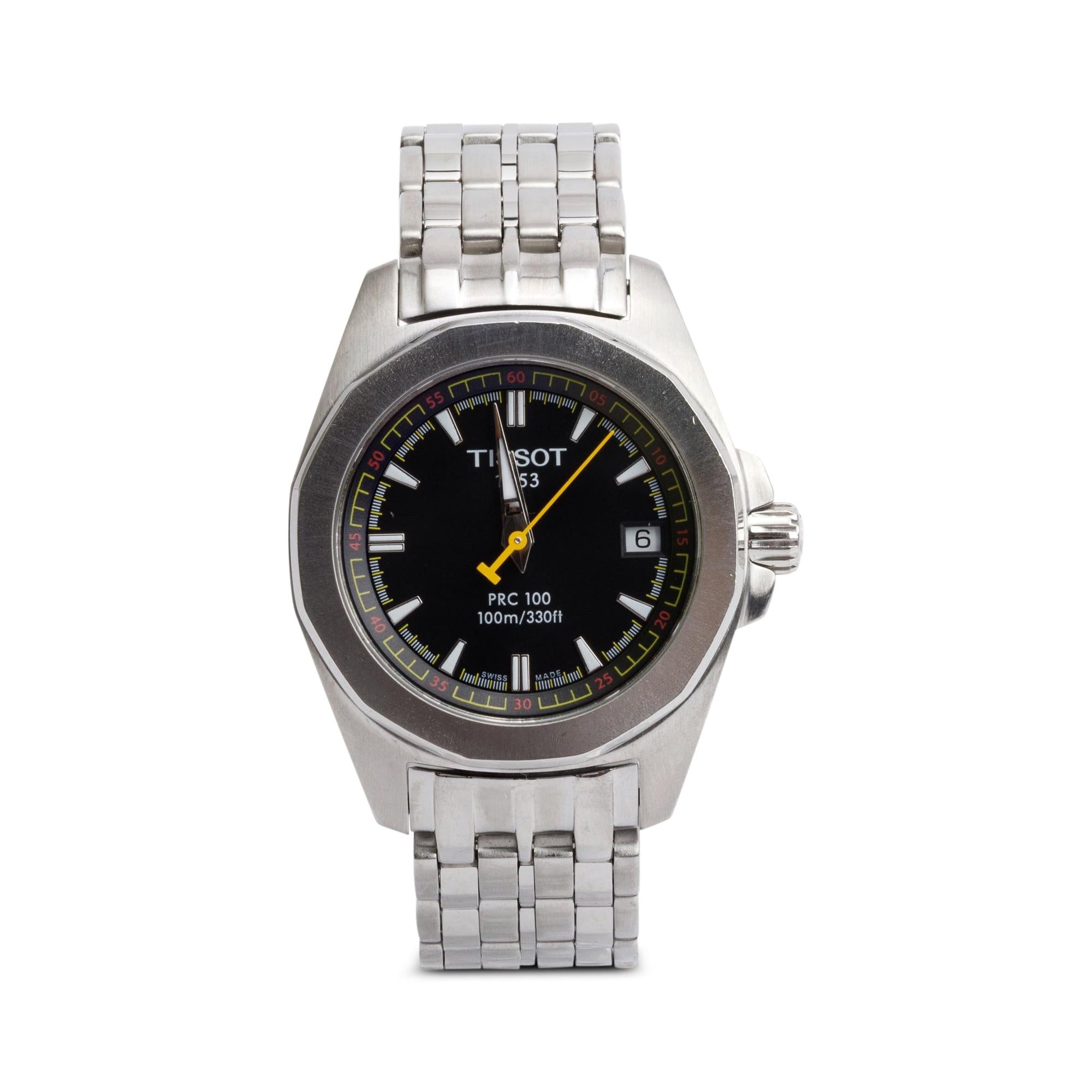 Tissot Stainless Steel PRC 100 28 MM Quartz Watch