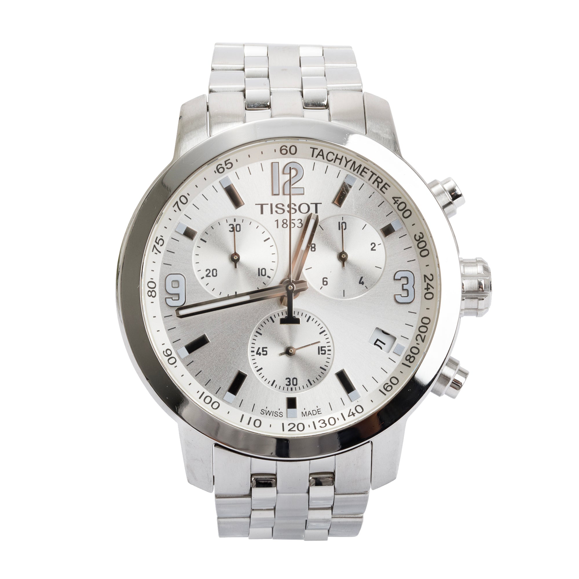 Tissot Stainless Steel PRC 200 Chronograph 42 MM Watch