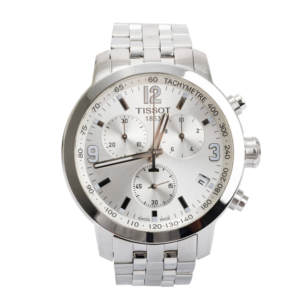 Tissot Stainless Steel PRC 200 Chronograph 42 MM Watch – OLIVER'S