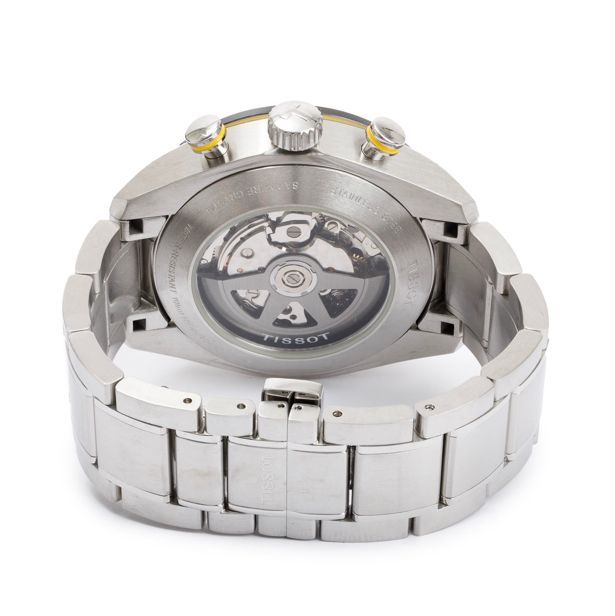 Tissot Stainless Steel PRS 516 45 MM Automatic Chronograph Watch w/ Box & Papers