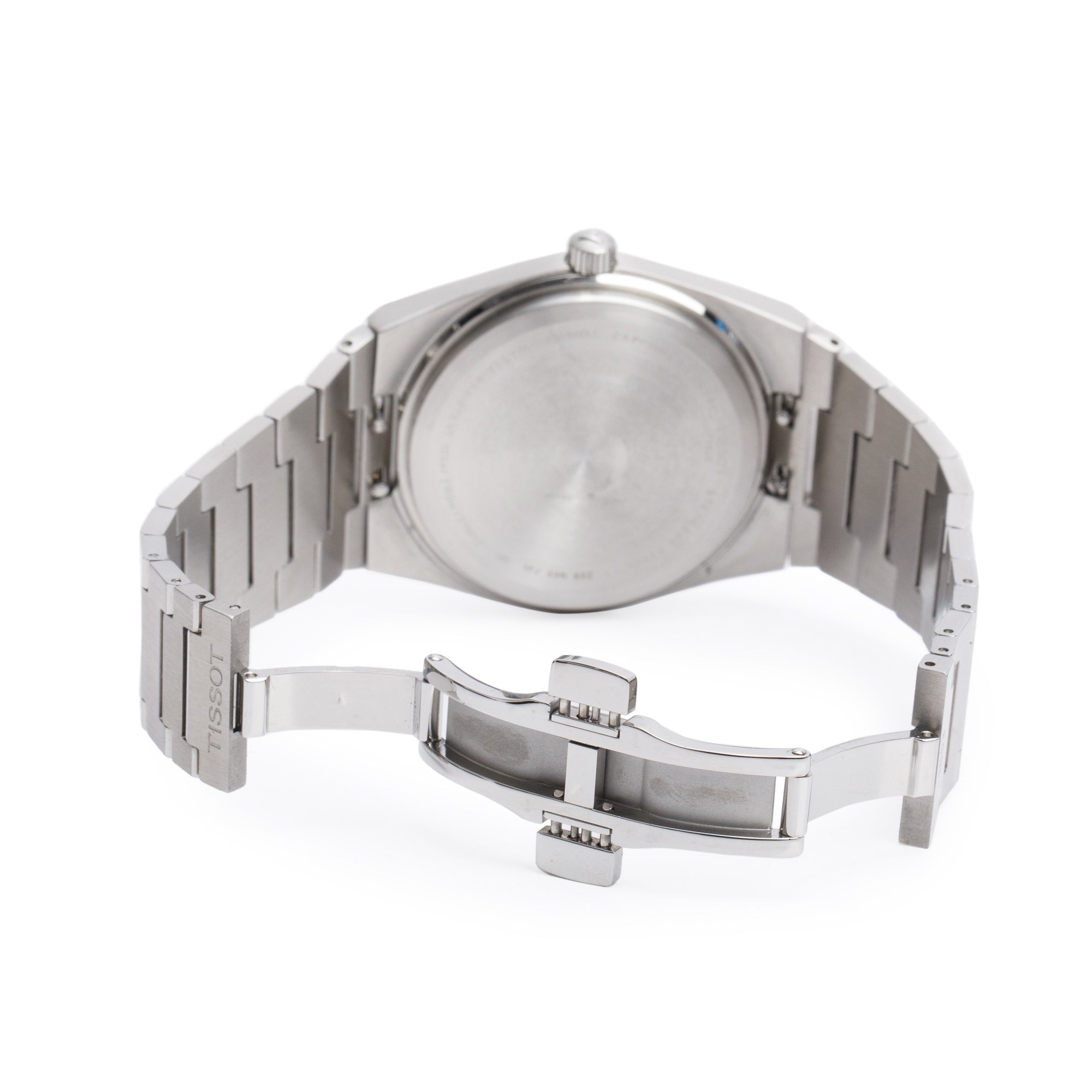 Tissot Stainless Steel PRX 40 MM Quartz Watch Green Dial w/ Box, Papers & Extra Strap