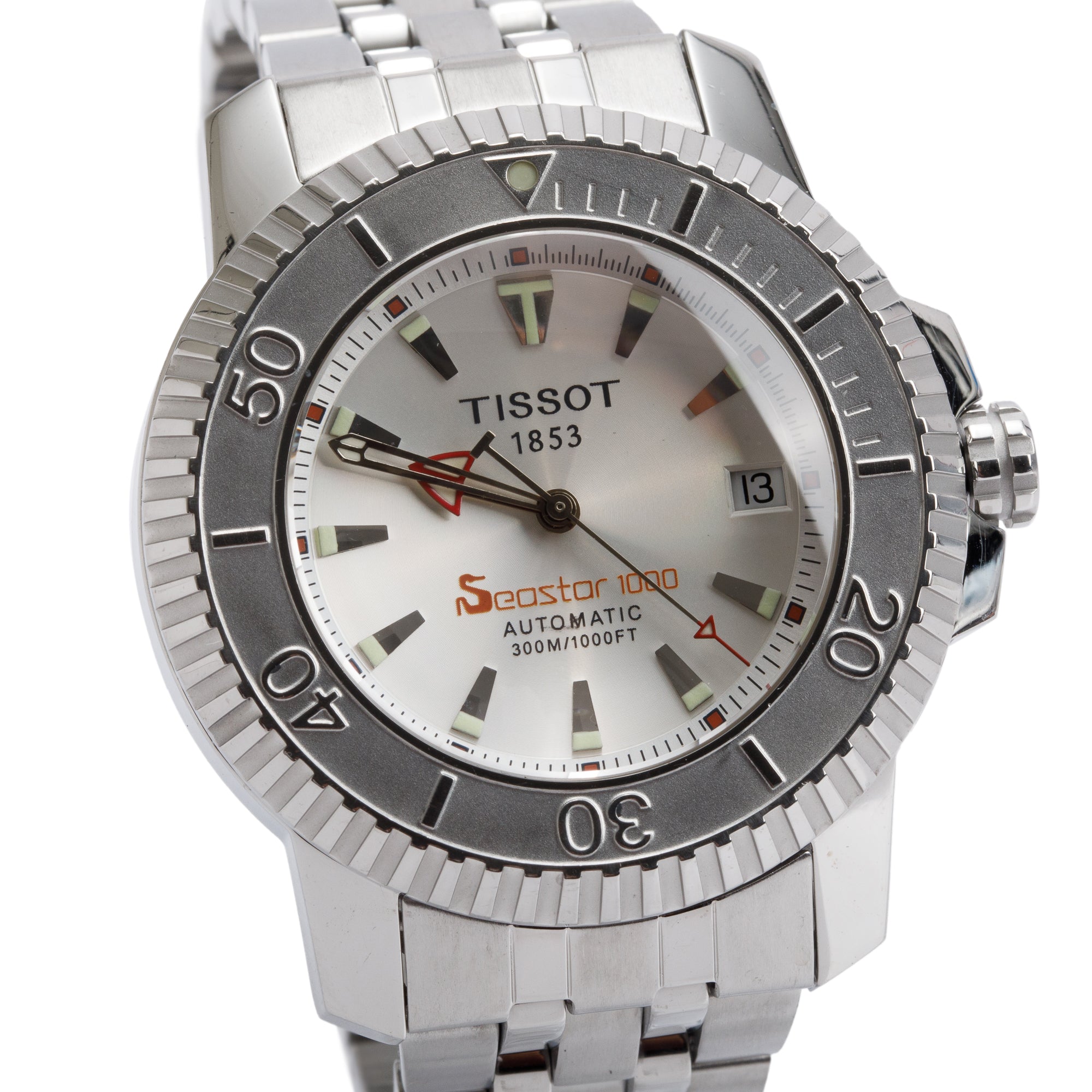 Tissot Stainless Steel Seastar 1000 44 MM Automatic Watch