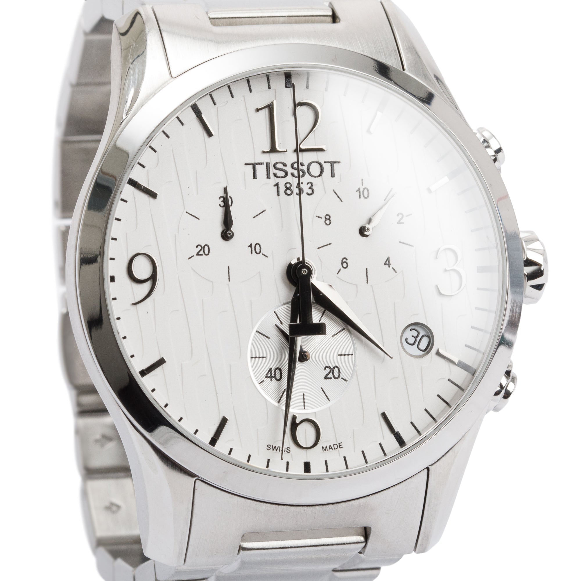 Tissot Stainless Steel Stylis-T 42 MM Chronograph Quartz Watch