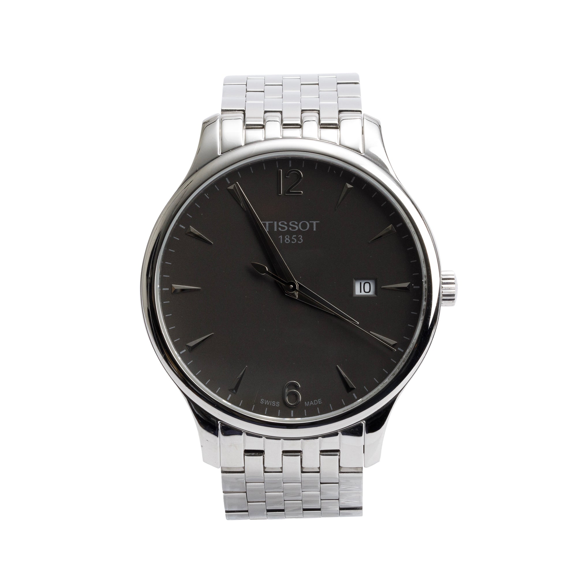 Tissot Stainless Steel Tradition 42 MM Quartz Watch