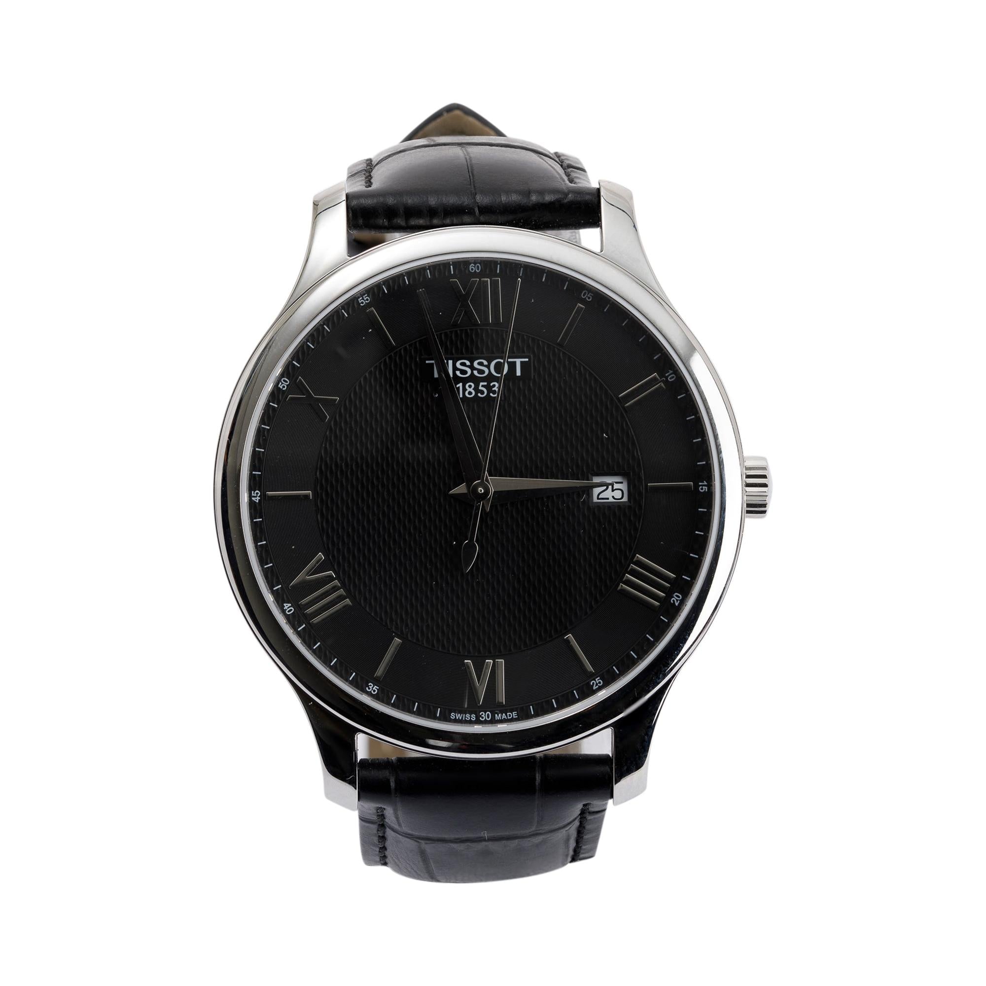 Tissot Tradition 42 MM Watch w/ Box & Papers