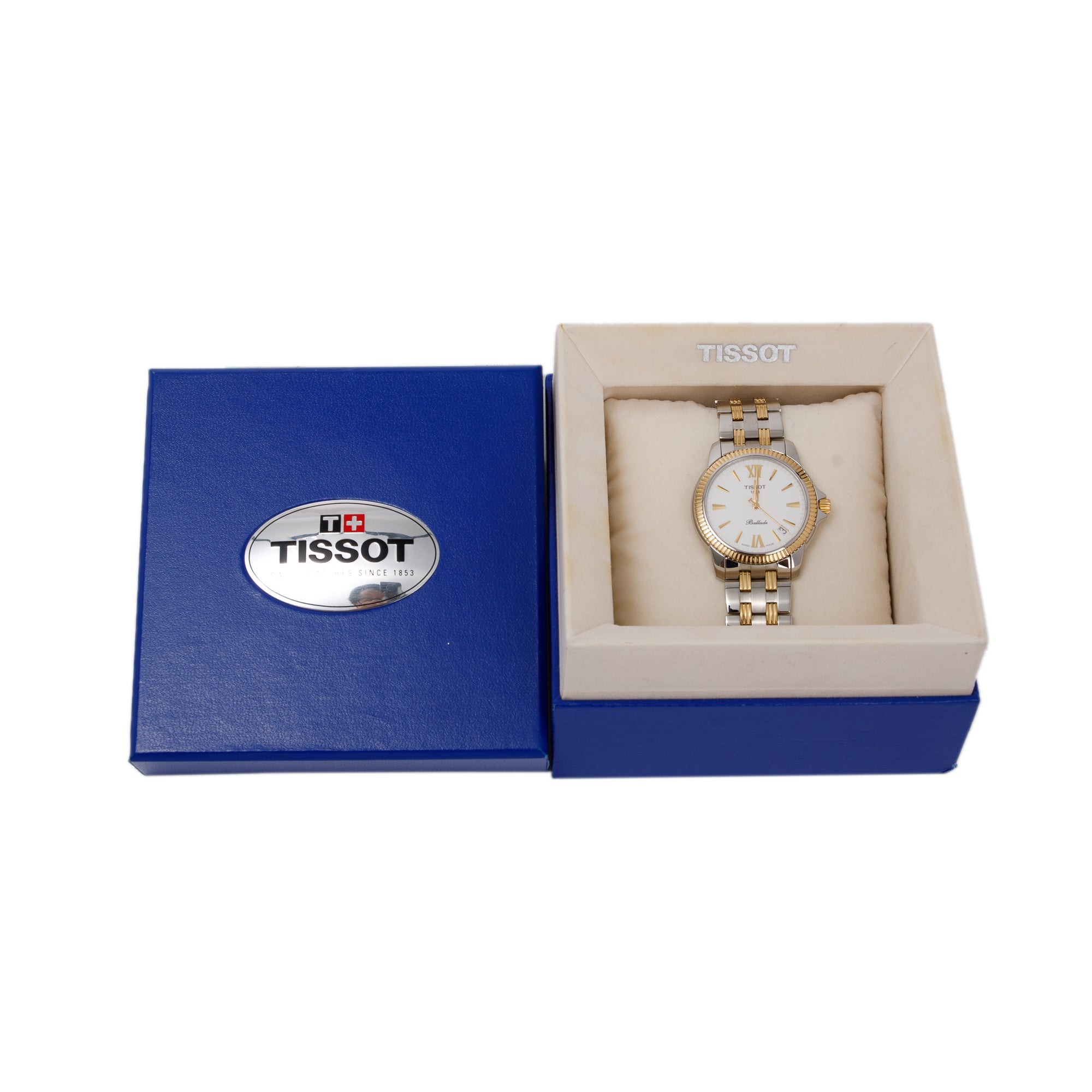 Tissot Two-Tone 36 MM Ballade Watch w/ Box