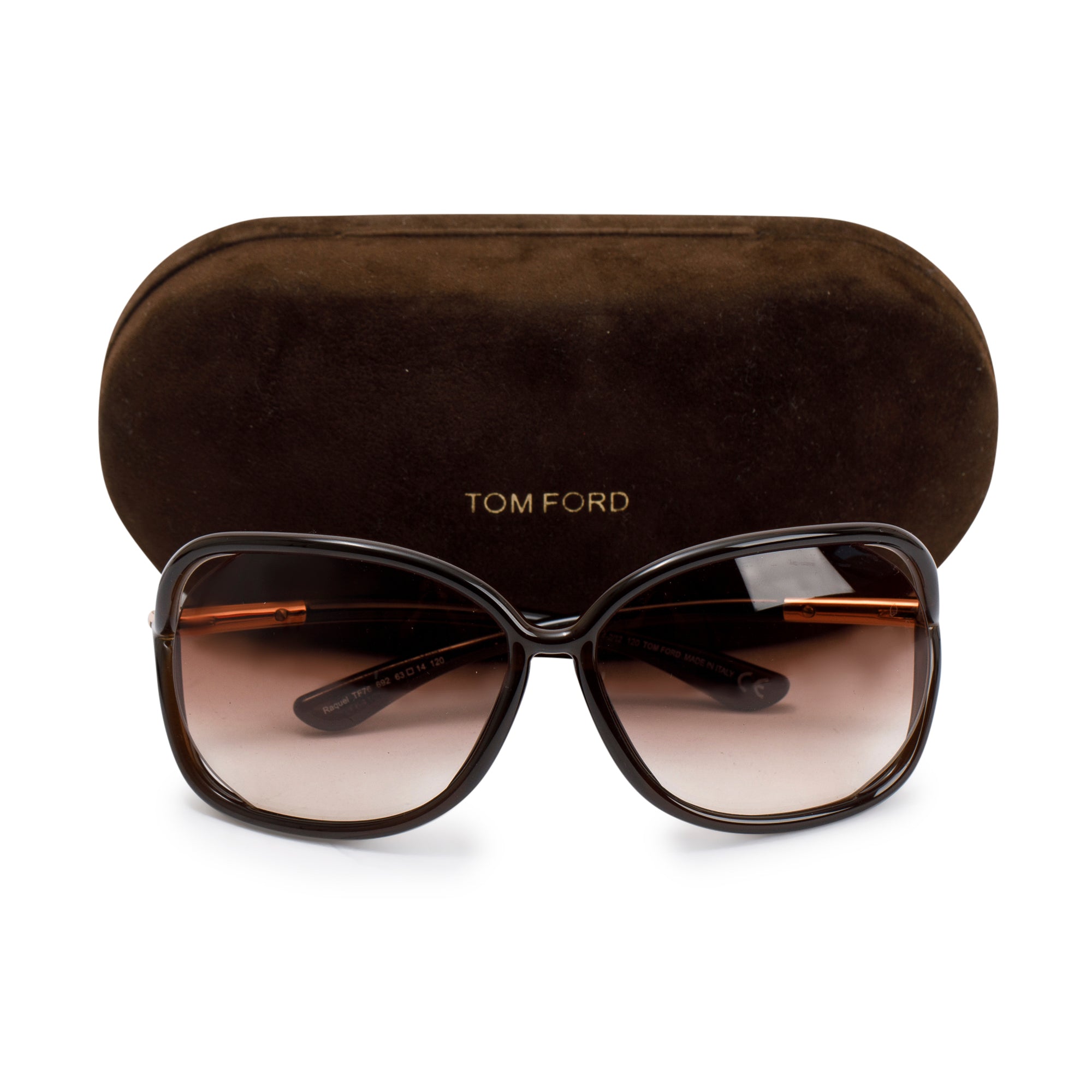 Tom Ford Raquel TF76 Oversize Sunglasses w/ Case