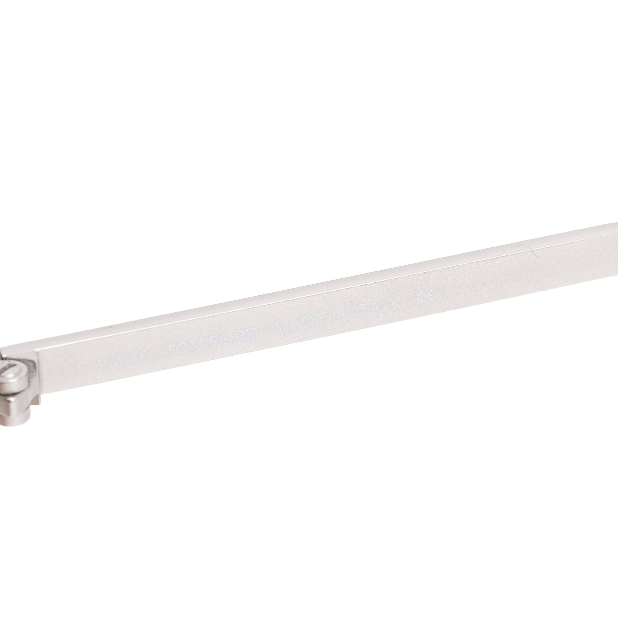 Tom Ford TF179 Rickie Silver Tone Enamel Sunglasses w/ Case