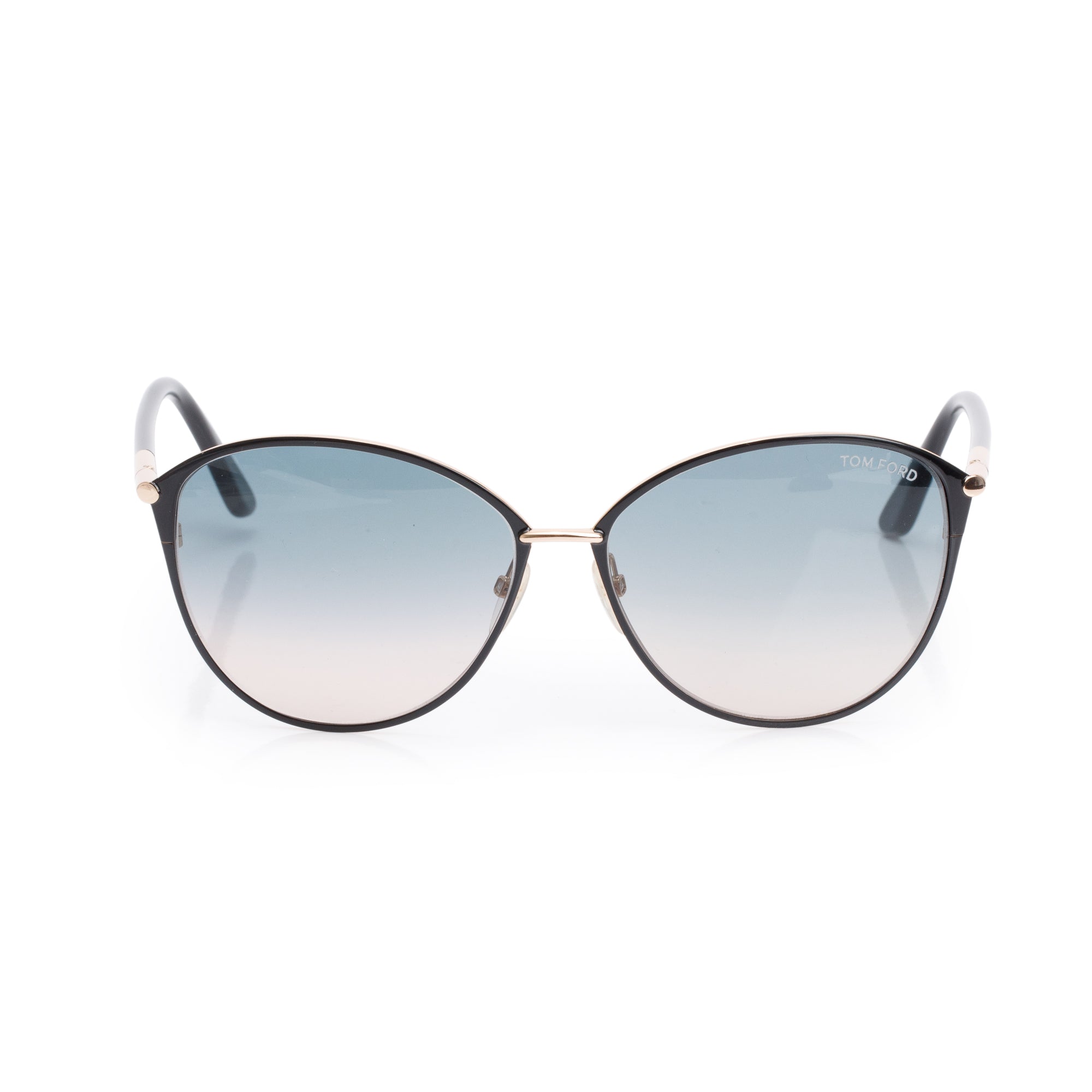Tom Ford TF320 Black Penelope Cat-Eye Sunglasses