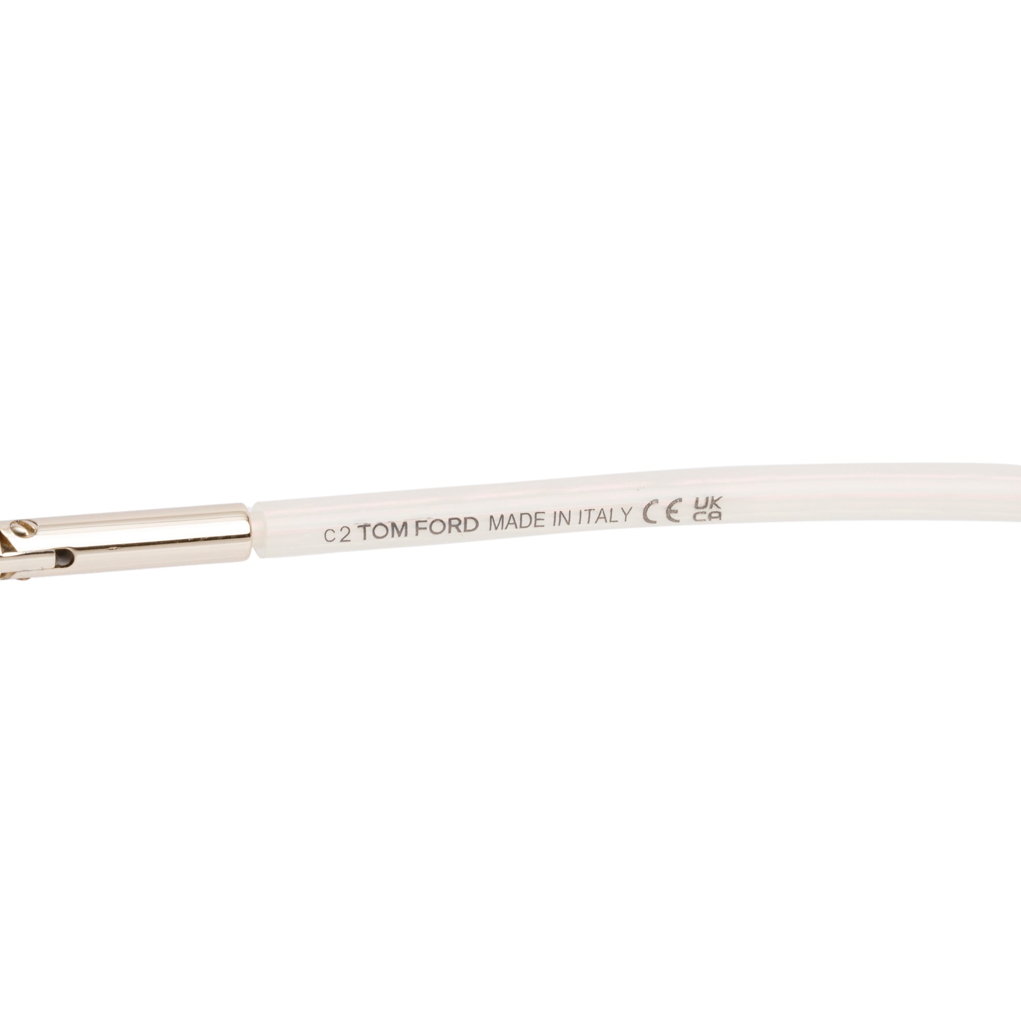 Tom Ford TF320 White Penelope Cat-Eye Sunglasses