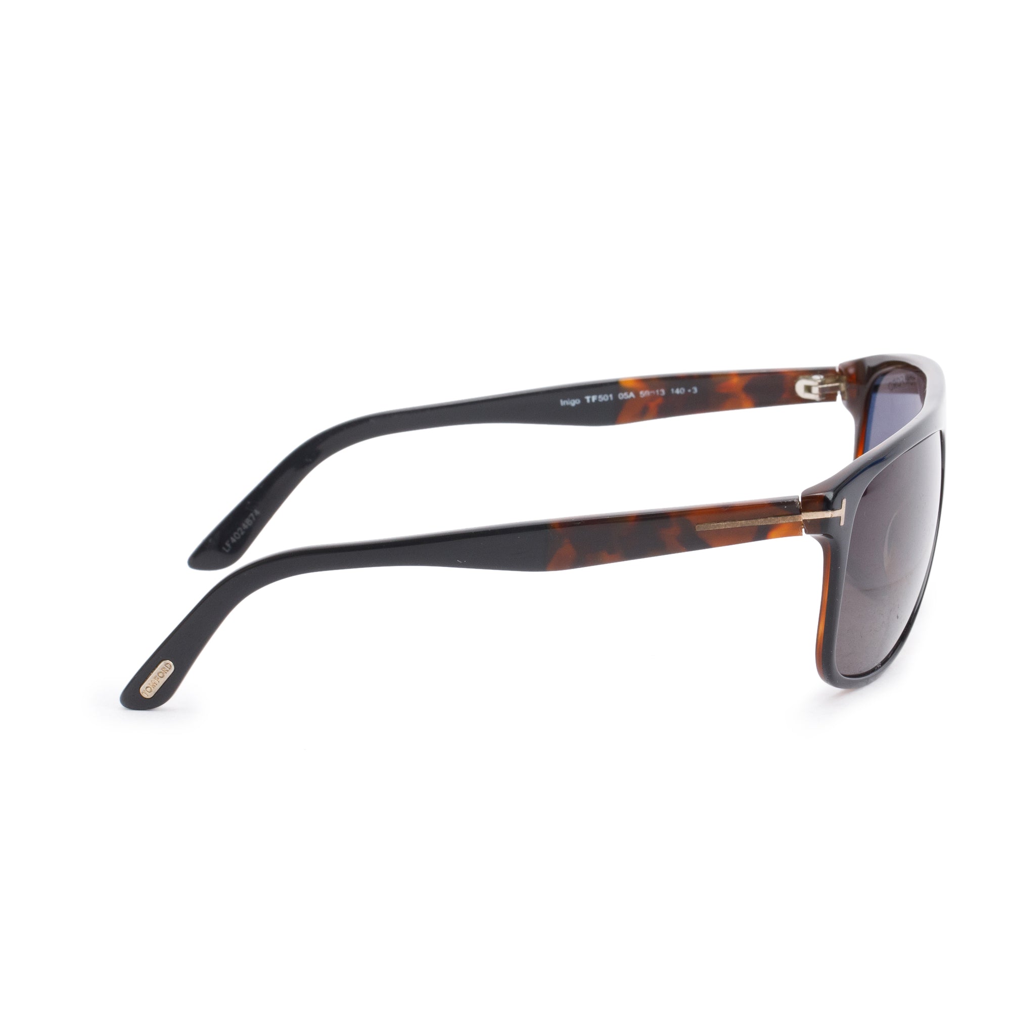 Tom Ford TF501 Havana Acetate Inigo Sunglasses