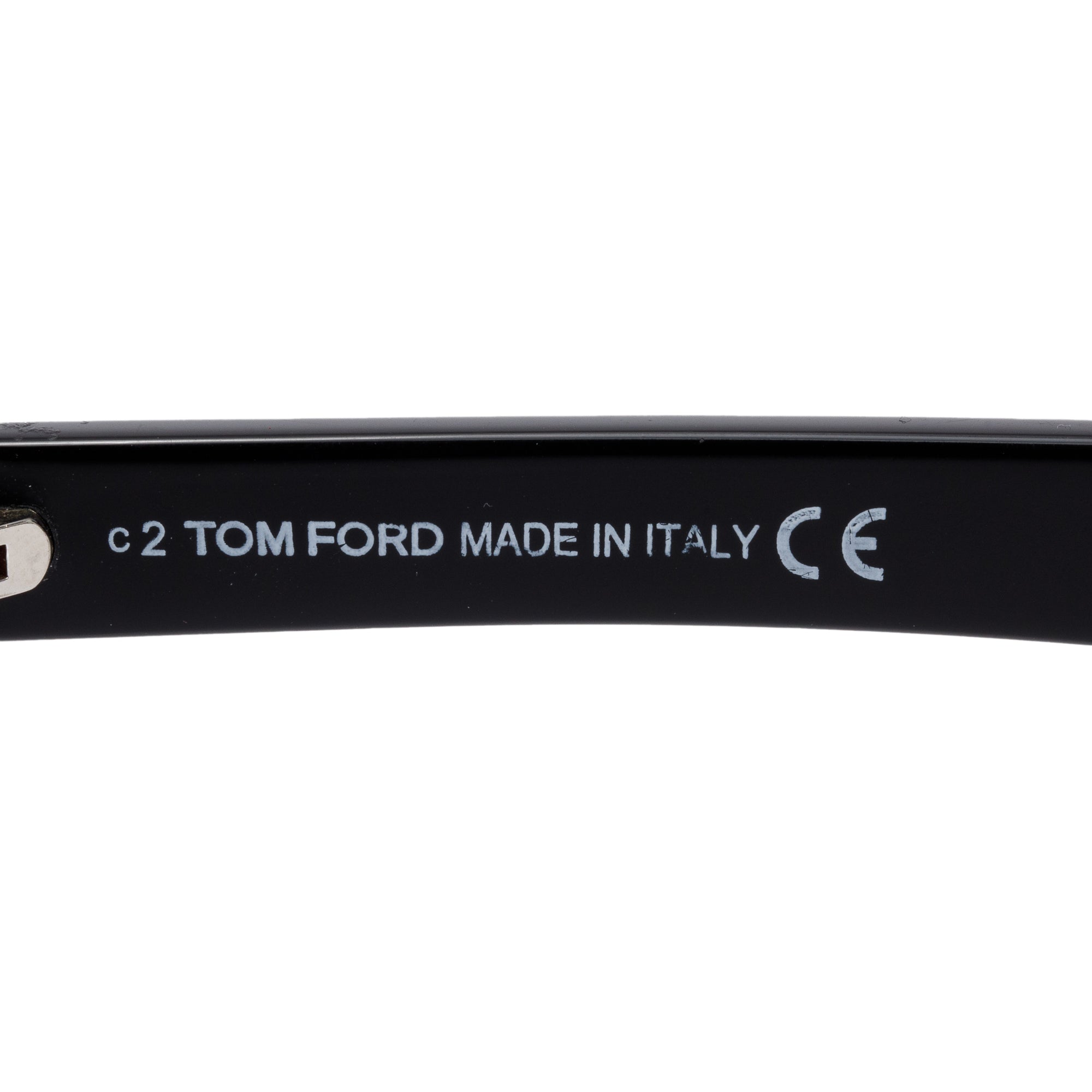 Tom Ford TF513 Black Acetate Morgan Rectangular Sunglasses