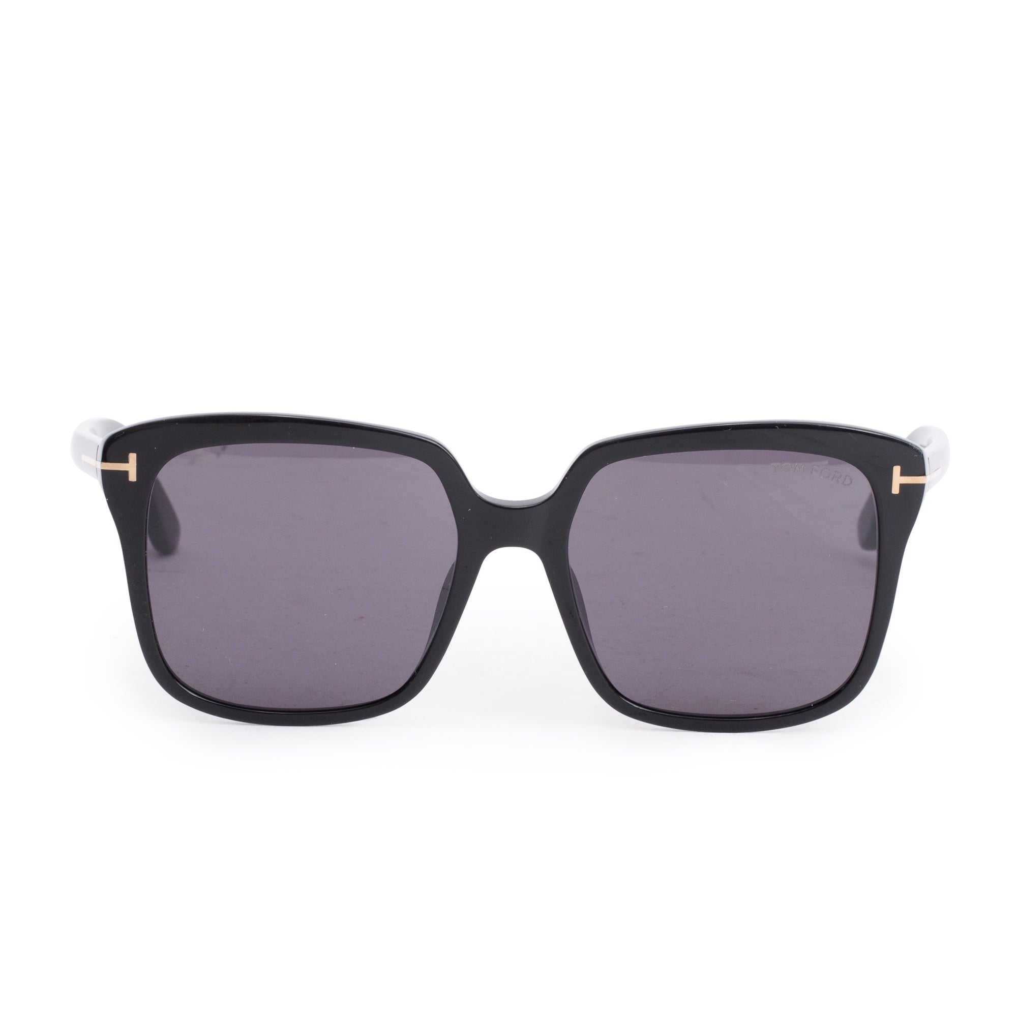 Tom Ford TF788 Black Acetate Faye-02 Square Sunglasses