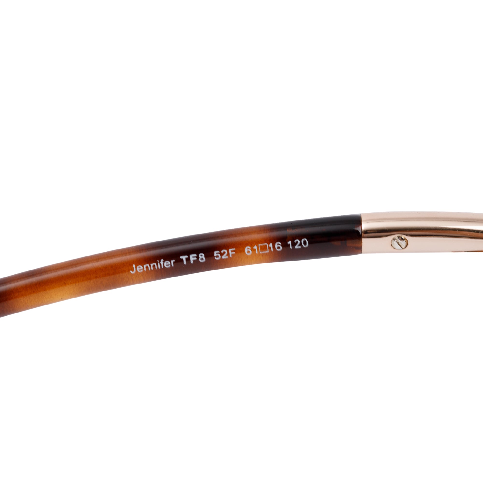 Tom Ford TF8 Jennifer Oval Sunglasses w/ Box & Case