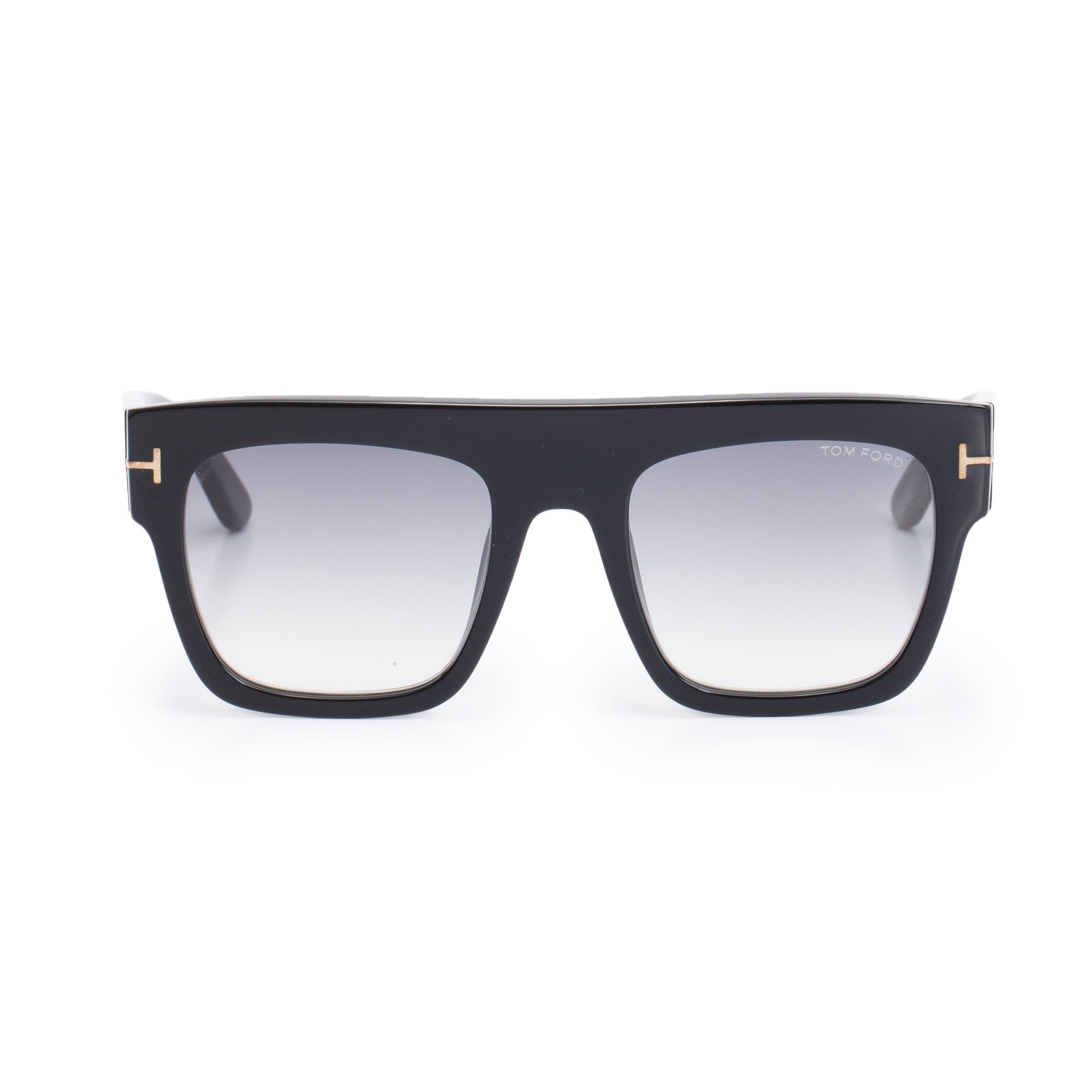 Tom Ford TF847 Black Acetate Renee Square Sunglasses w/ Box