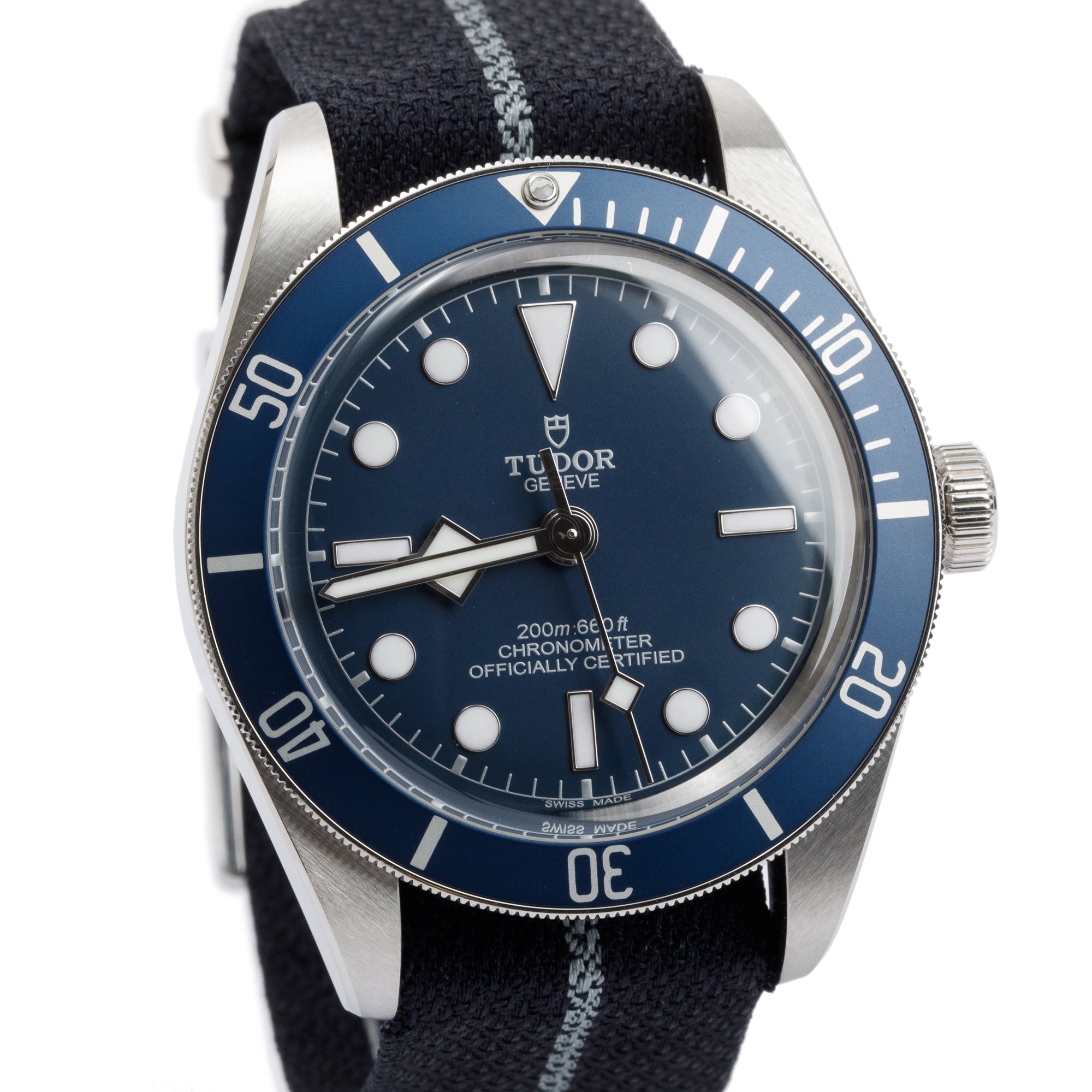 Tudor 2021 Stainless Steel Black Bay Fifty-Eight 39 MM Automatic Watch w/ Box & Papers