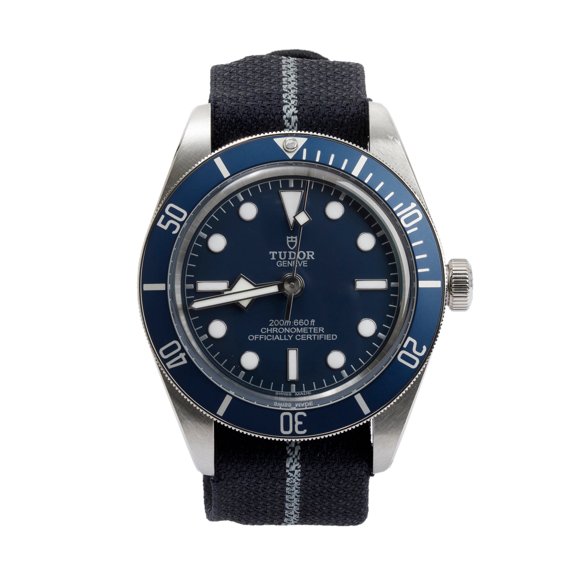Tudor 2021 Stainless Steel Black Bay Fifty-Eight 39 MM Automatic Watch w/ Box & Papers