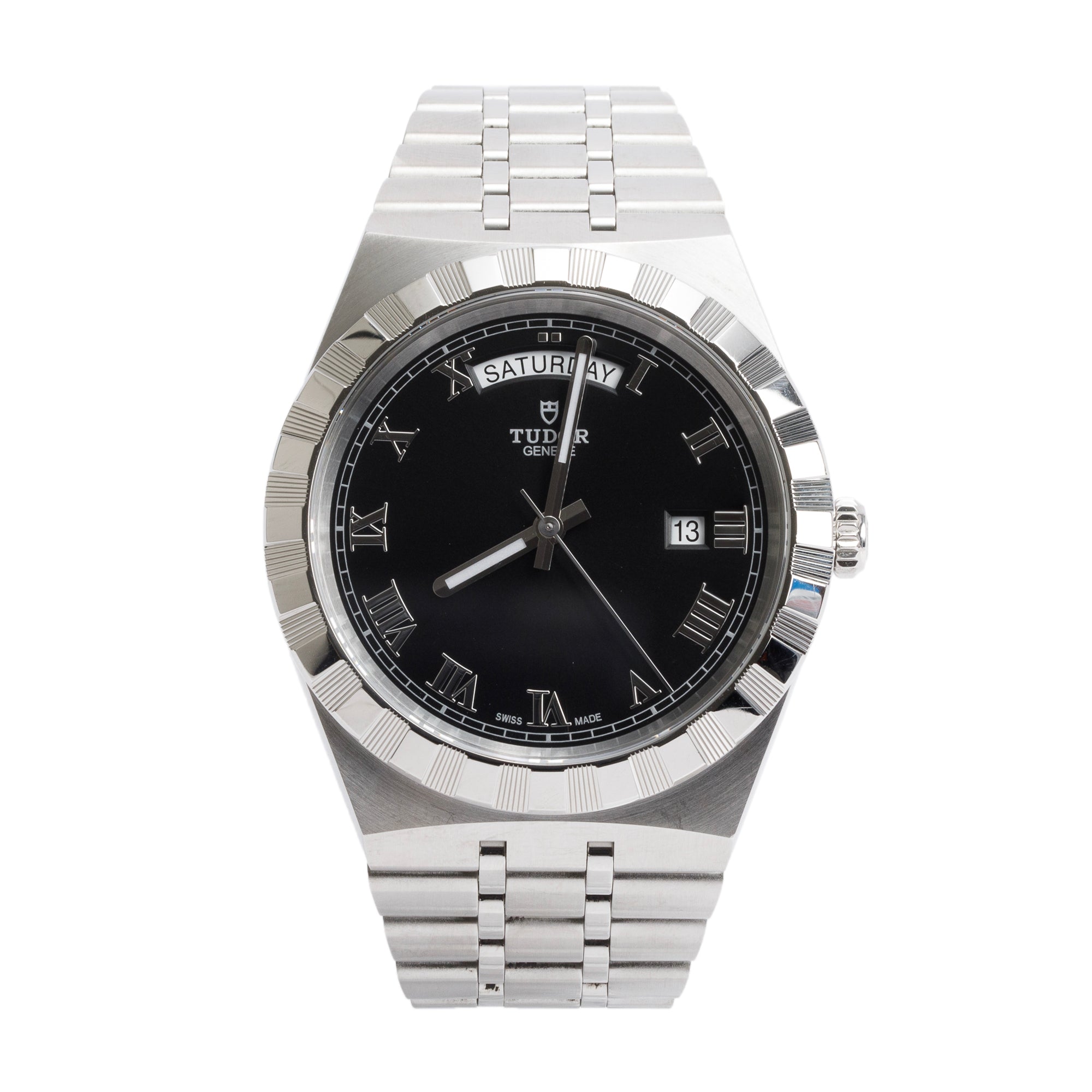 Tudor 2022 Stainless Steel Royal 41 MM Automatic Watch 28600 w/ Box & Papers