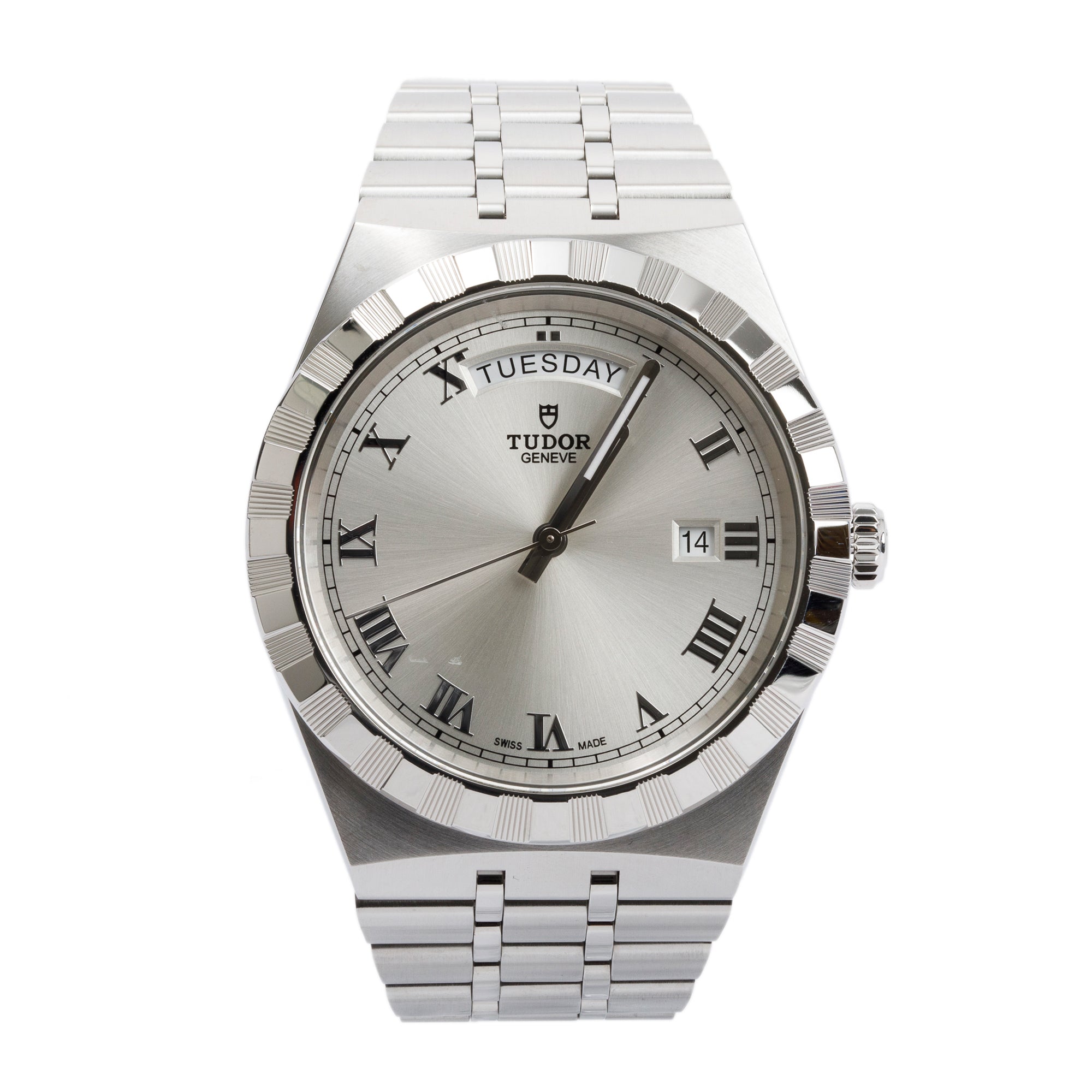 Tudor 2022 Stainless Steel Royal 41 MM Automatic Watch w/ Box & Papers