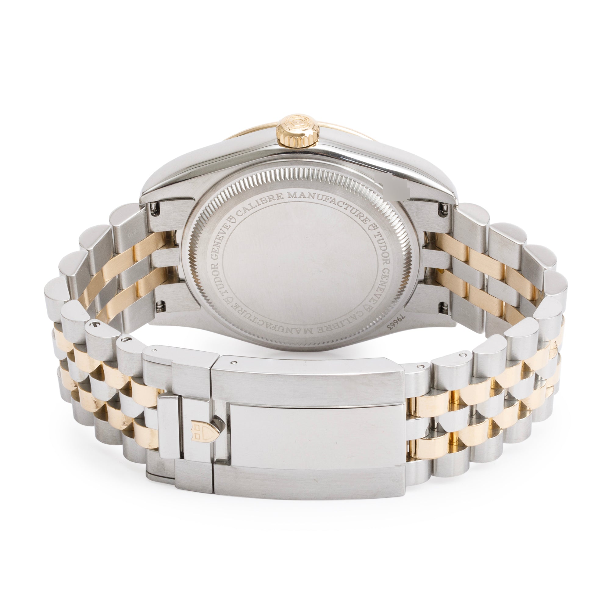 Tudor 2023 Stainless Steel & 18k Yellow Gold Black Bay Black Dial 39 MM Automatic Watch 79663 w/ Box & Papers