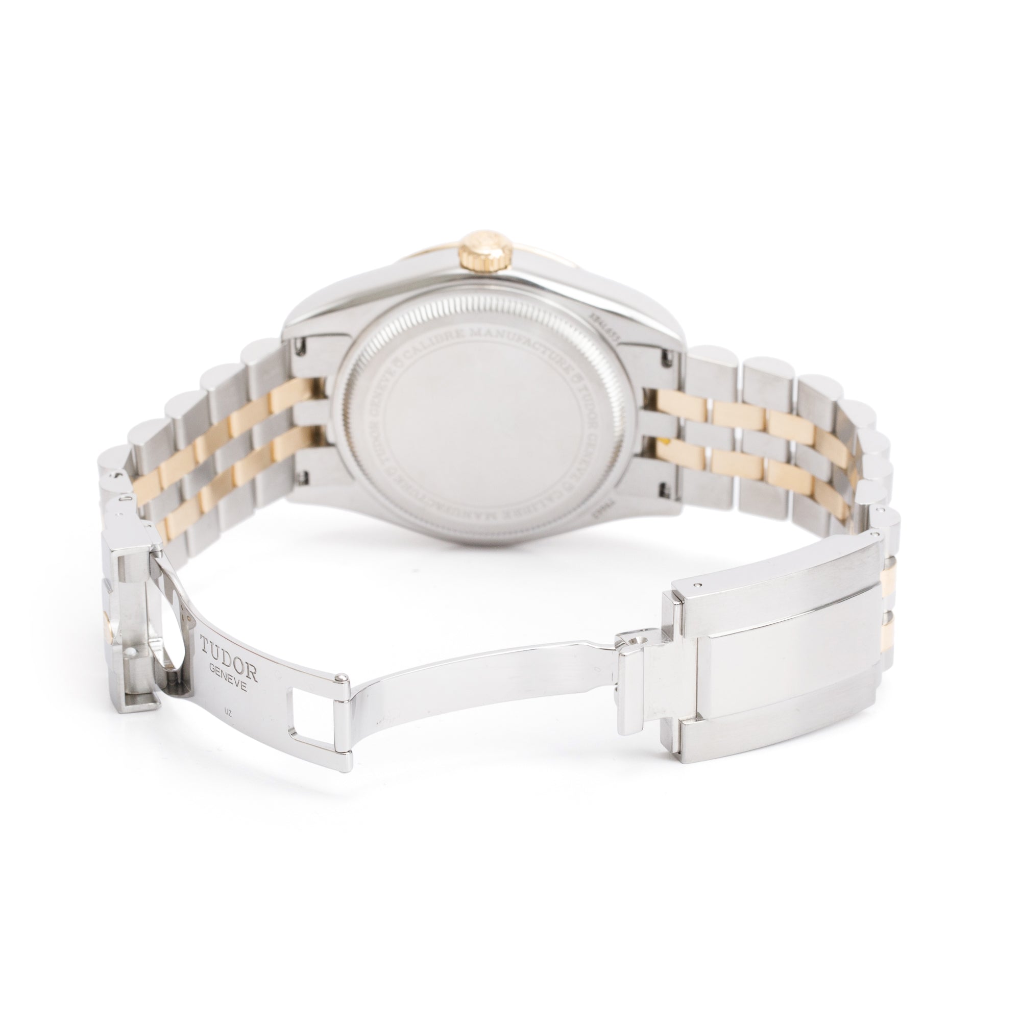 Tudor 2023 Stainless Steel & 18k Yellow Gold Black Bay Black Dial 39 MM Automatic Watch 79663 w/ Box & Papers