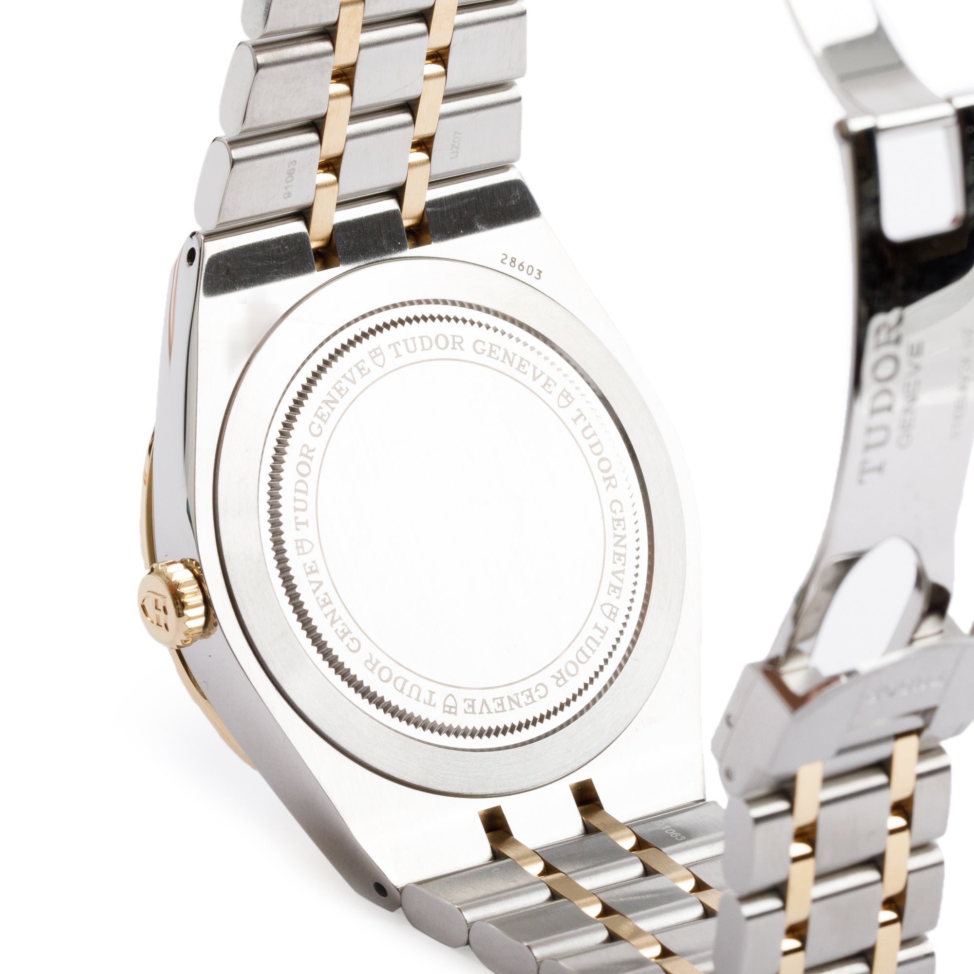 Tudor 2023 Stainless Steel & 18k Yellow Gold Royal 41 MM Day Date Automatic Watch w/ Box & Papers