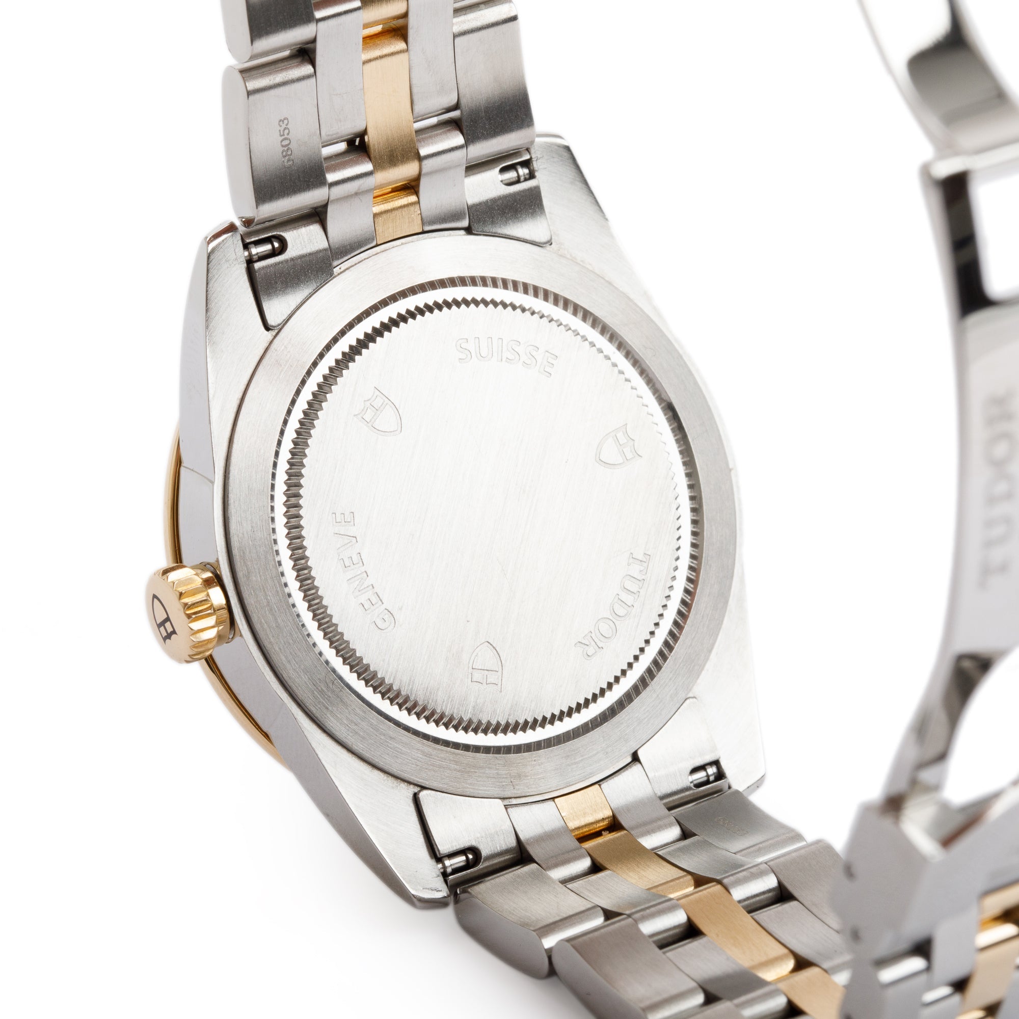 Tudor Stainless Steel & 18k Yellow Gold Glamour Date 36 MM Automatic Watch