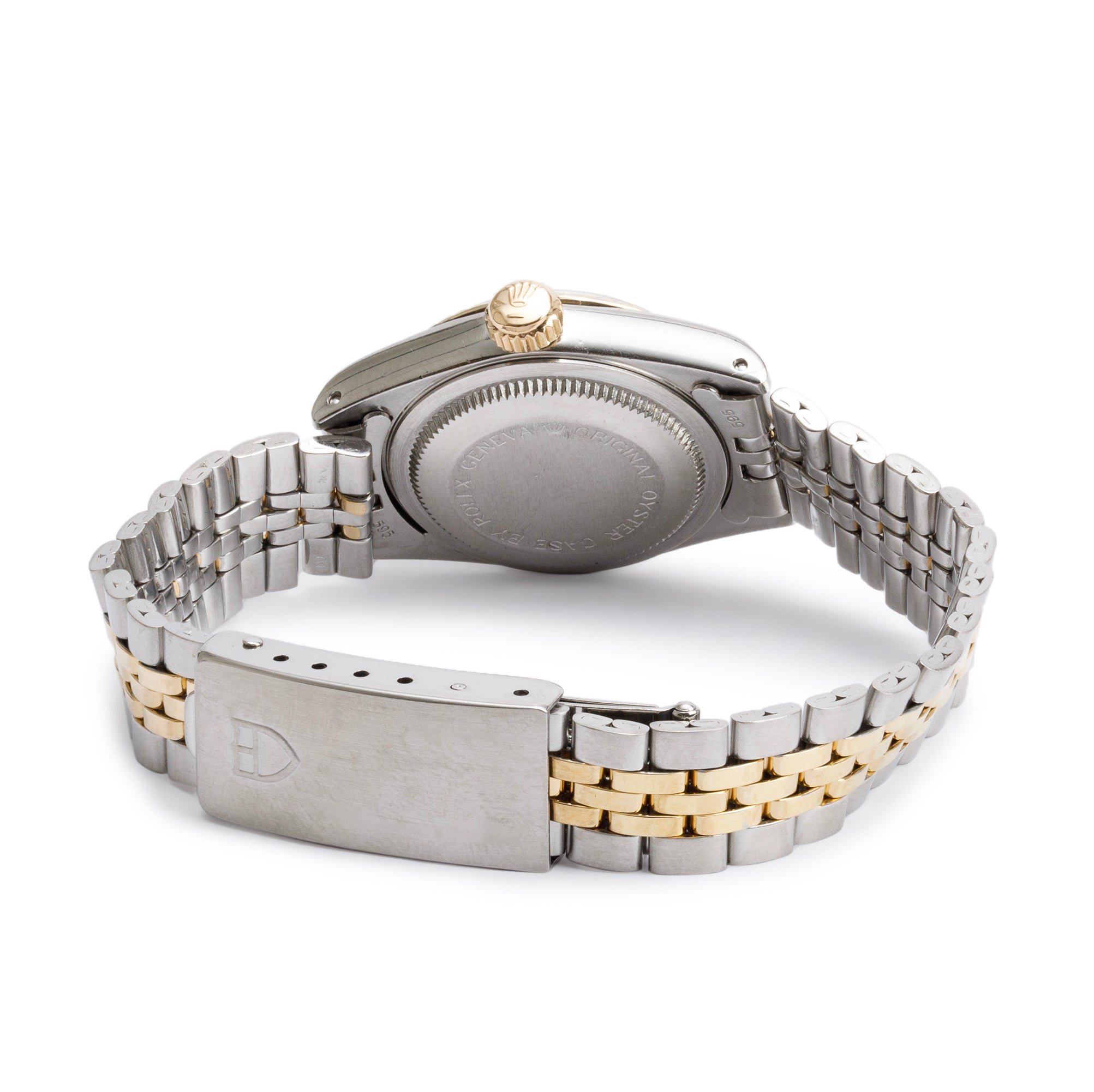 Tudor Stainless Steel & 18k Yellow Gold Princess Oysterdate 25 MM Automatic Watch 92413N