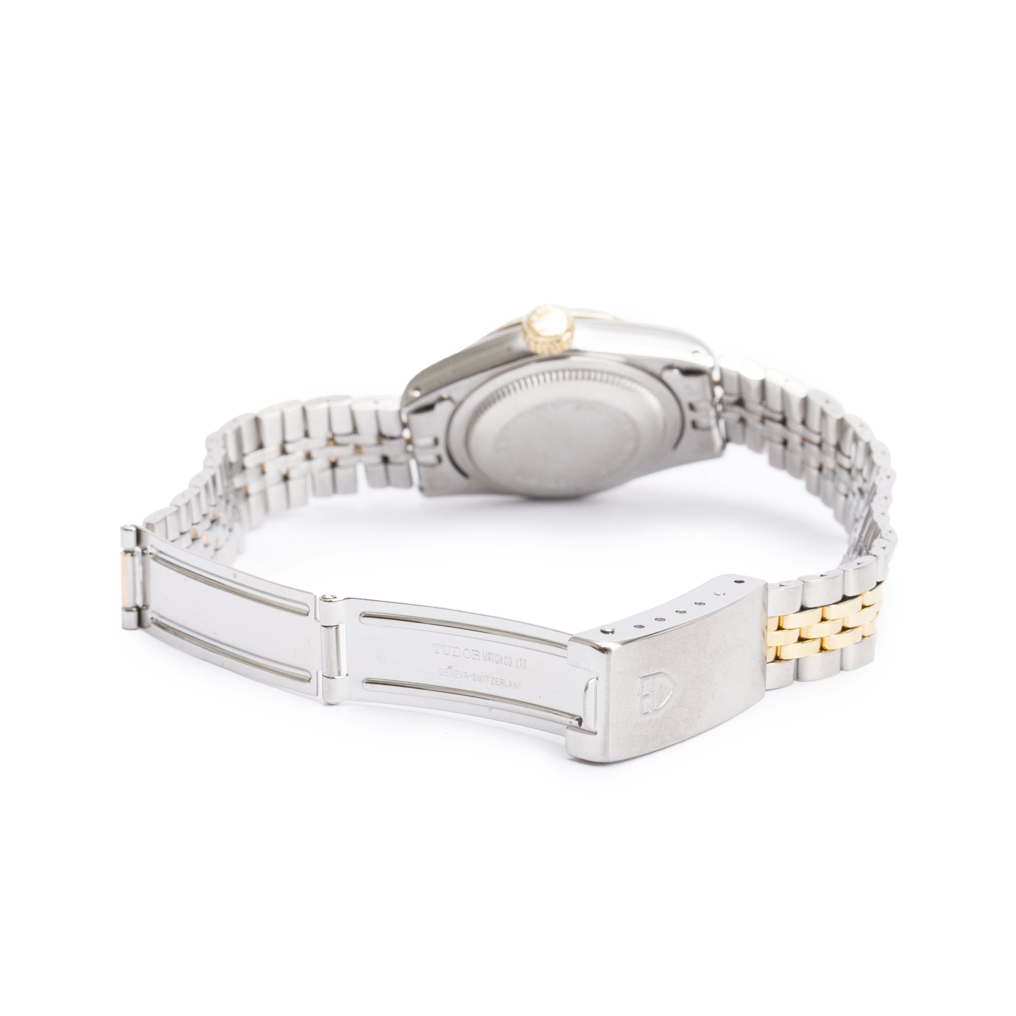 Tudor Stainless Steel & 18k Yellow Gold Princess Oysterdate 25 MM Automatic Watch 92413N